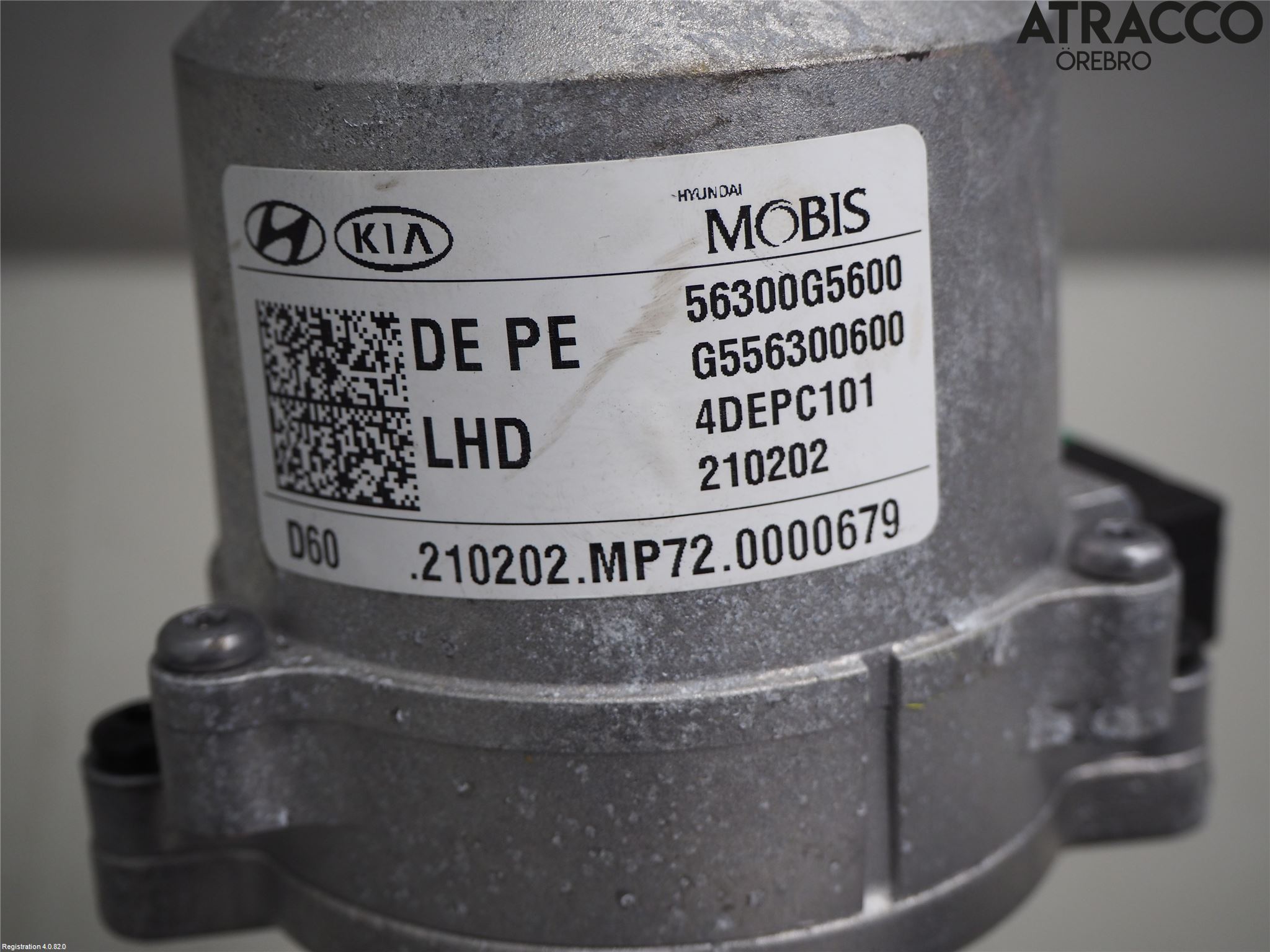 Kia NIRO (DE) 17-22 Rattakselaggregat Innebygd Servo