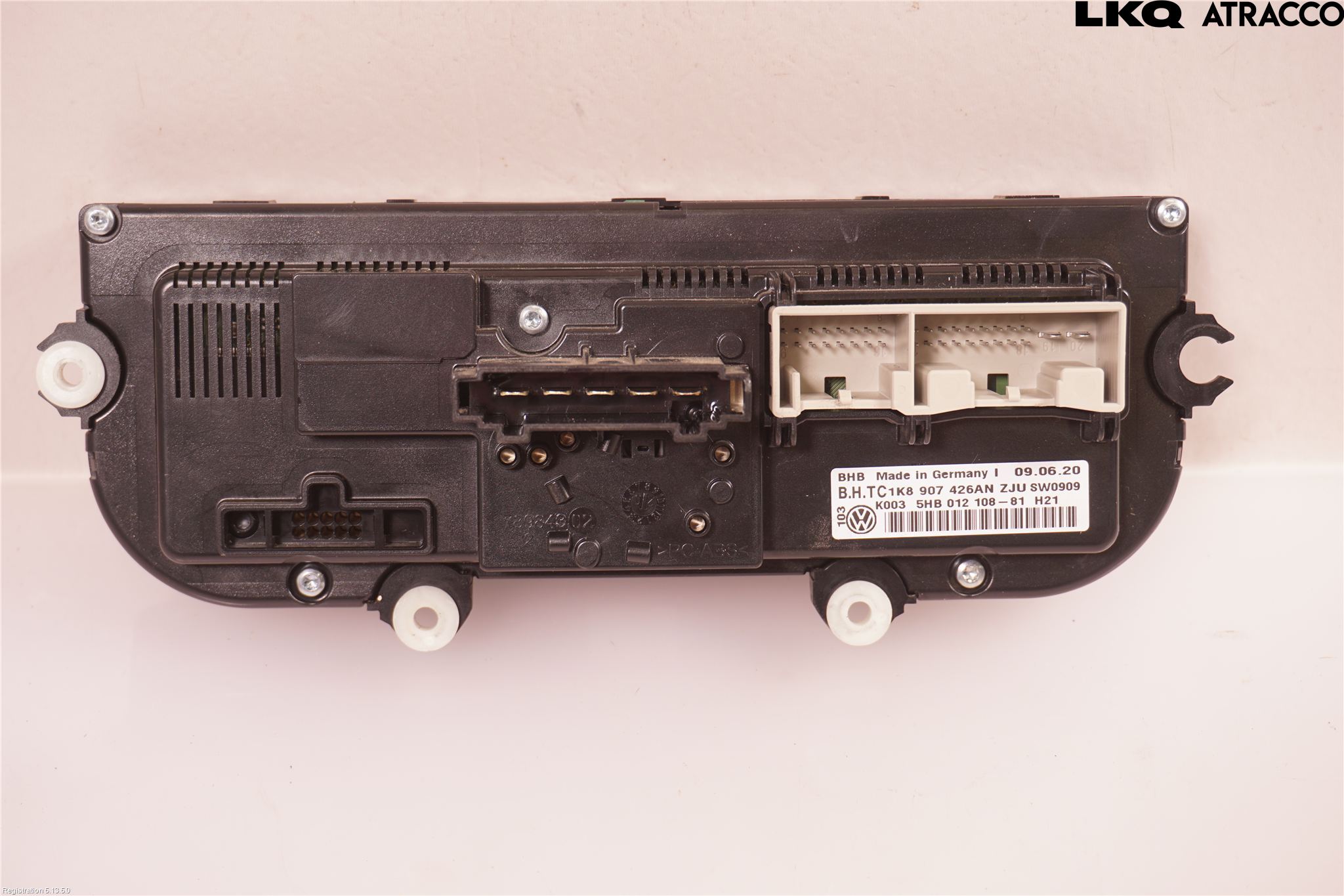 Volkswagen VW CADDY 16-20 Varme Ac Betjening-Display