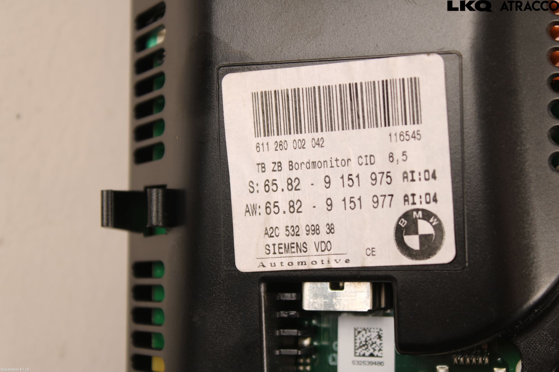 BMW 5 E60/61 Sed/Tou 02-10 Kjørecomputer
