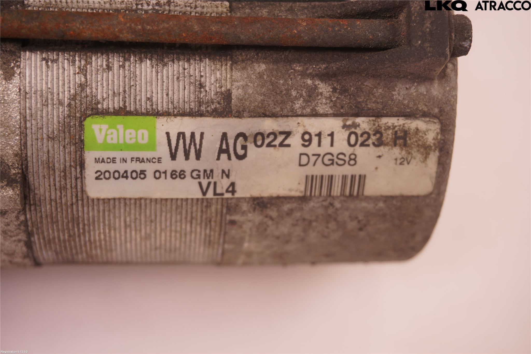 Volkswagen VW CADDY      04-10 Startmotor Diesel