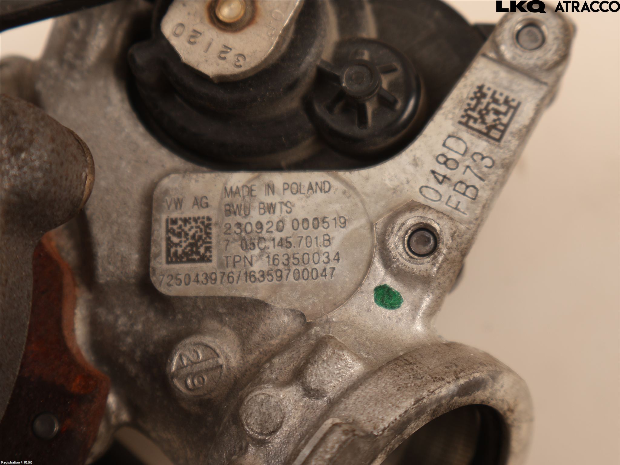 Volkswagen VW T-CROSS 19- Turboaggregat