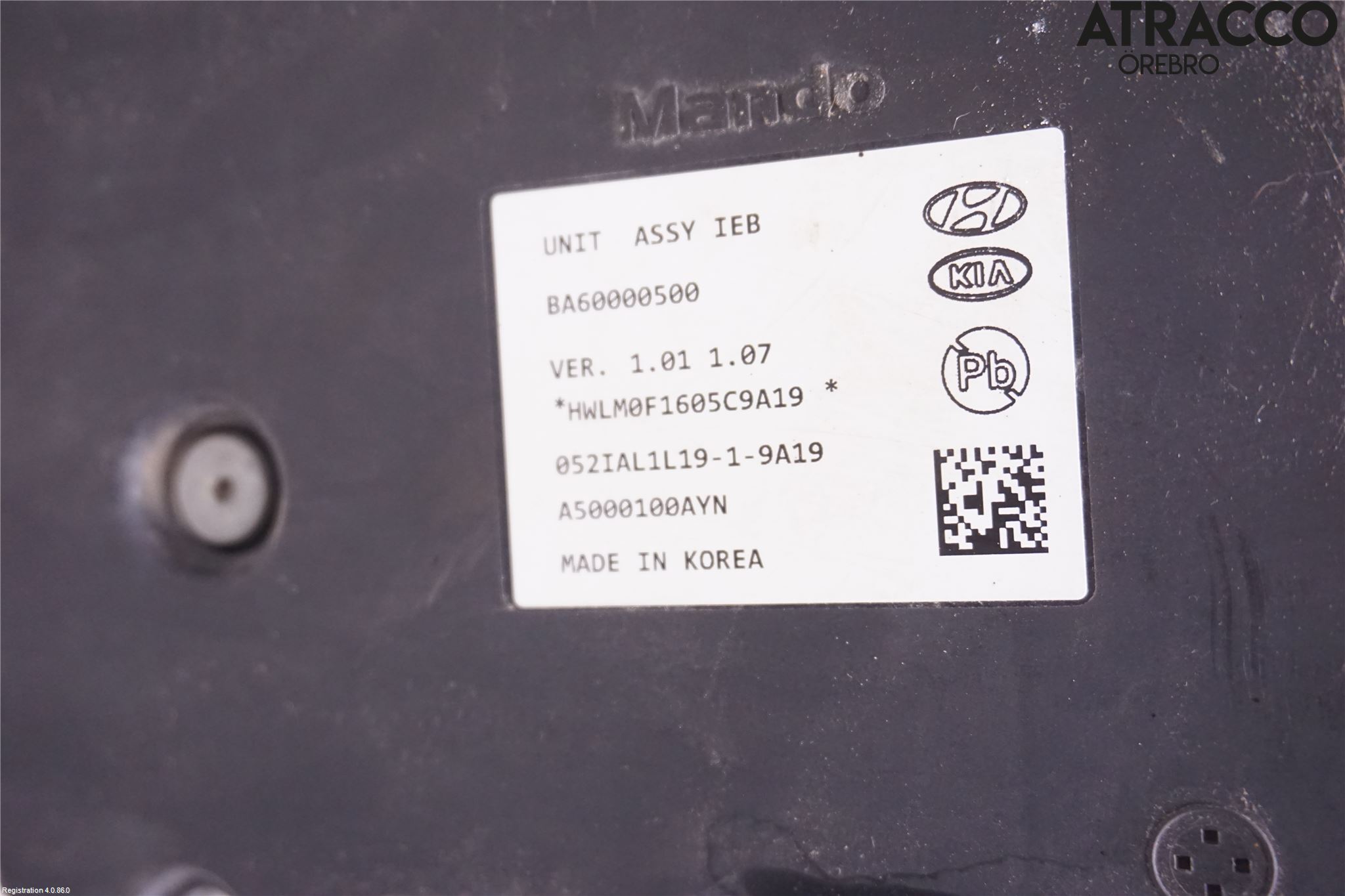 Kia NIRO (DE) 17-22 Abs Hydraulikkaggregat