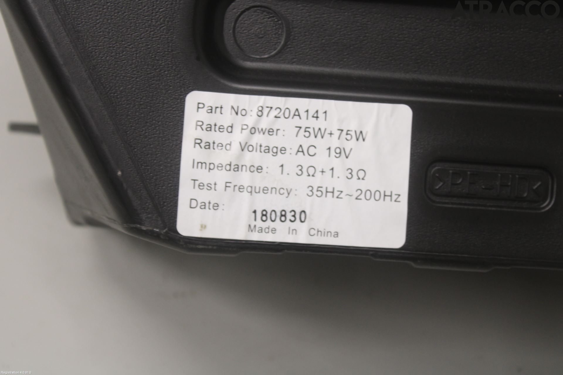 Mitsubishi OUTLANDER 13-21 Innr Høyttaler