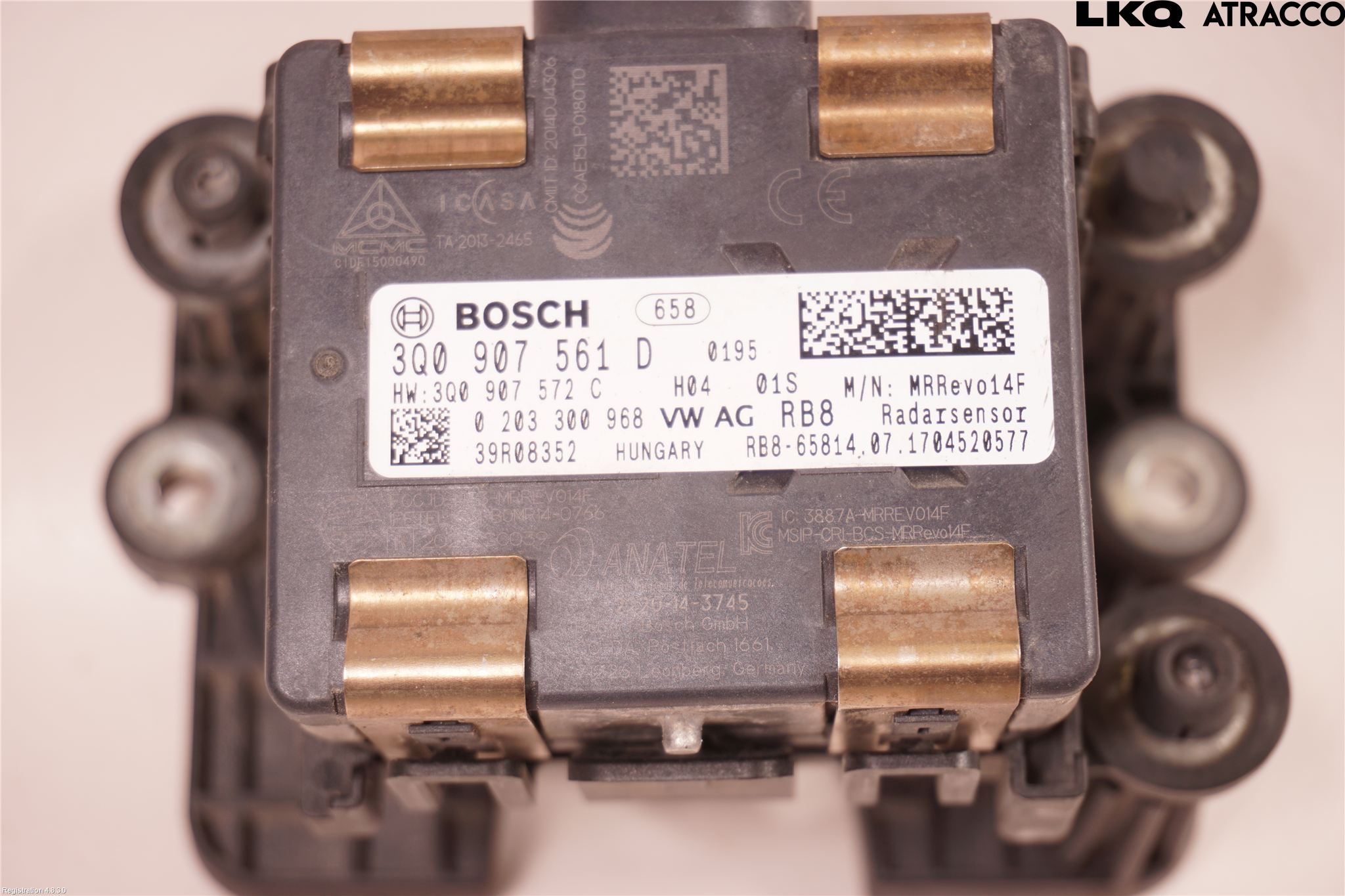 Volkswagen VW PASSAT 15-19 Sensor Fartsbegrensning