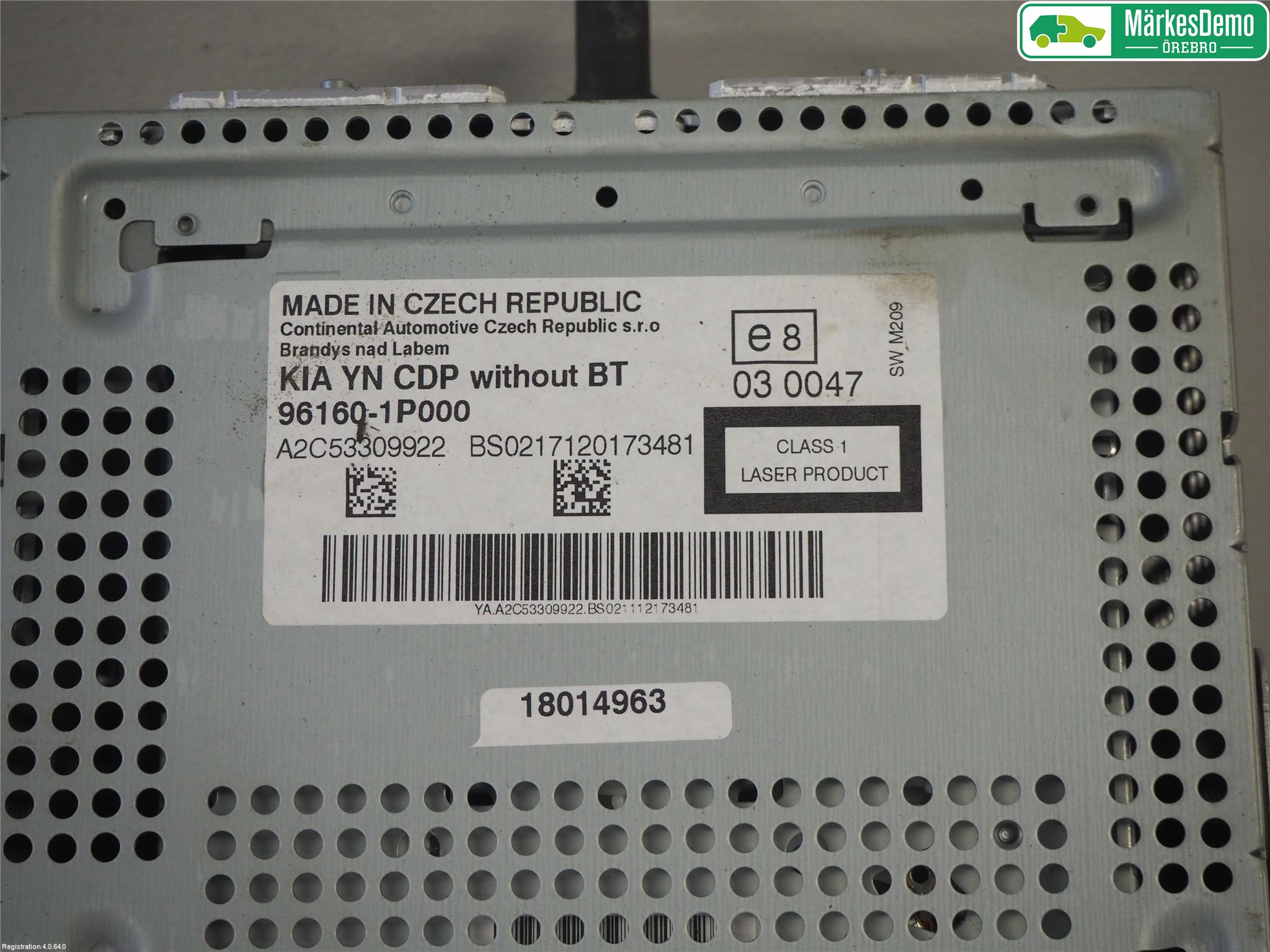 Kia VENGA 10-19 Stereo Radio Med Cd