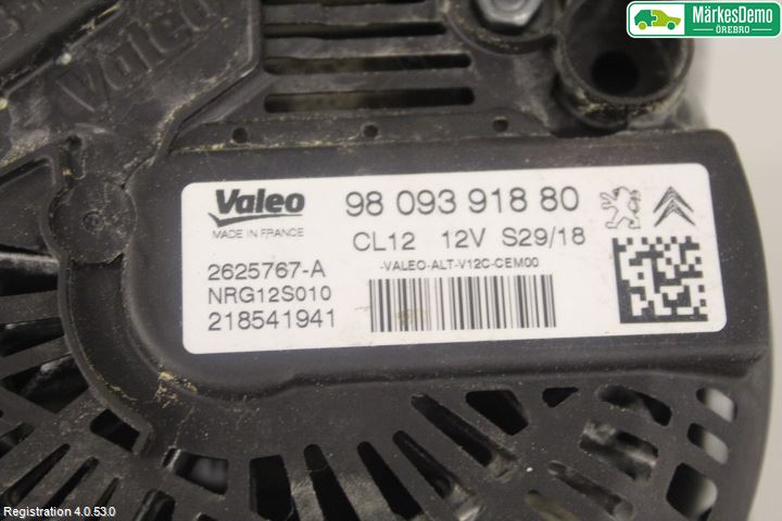 Citroen COTROEN C3 17-24 Dynamo