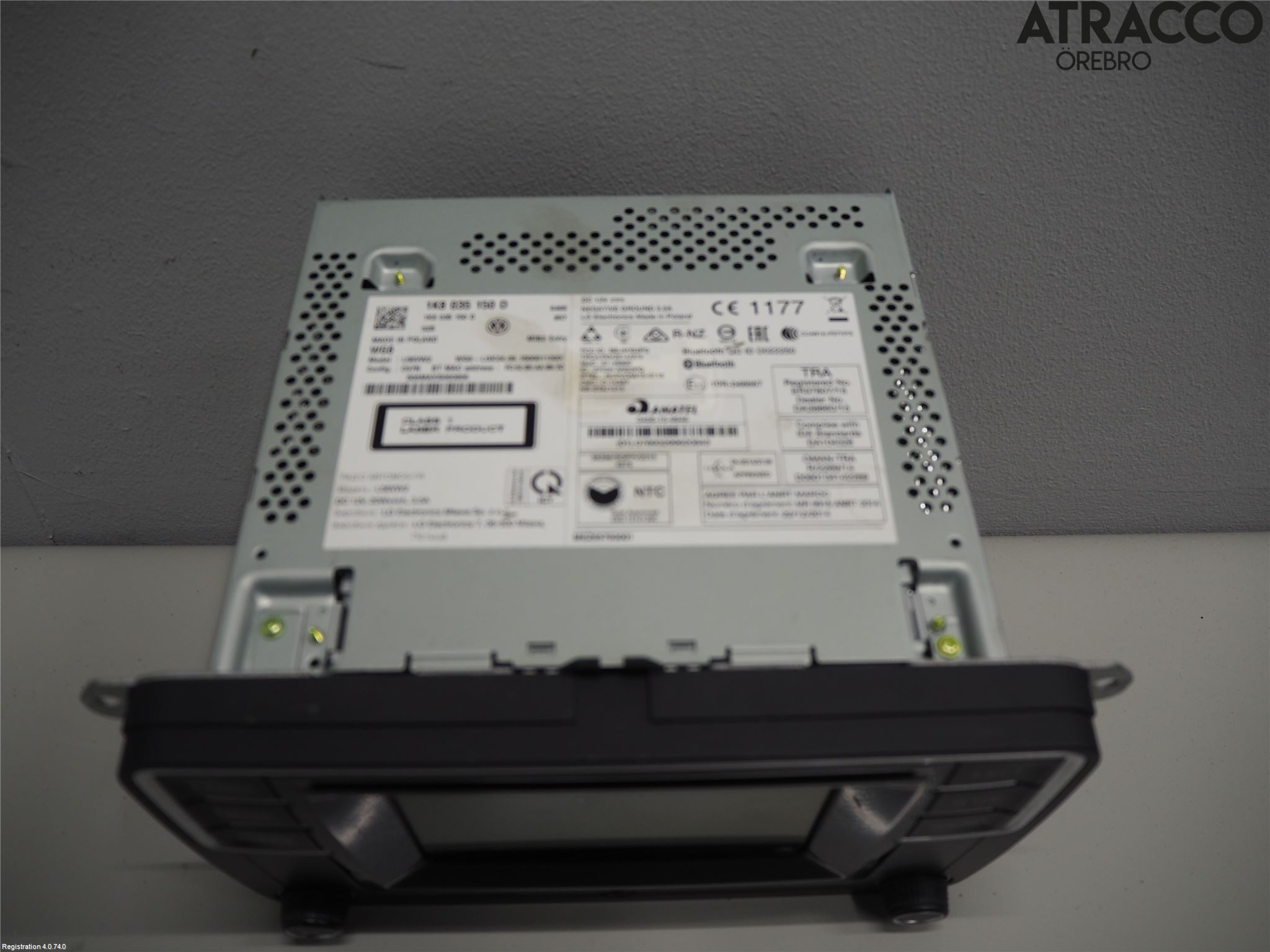 Volkswagen VW TRANSP/CARAVELLE (T6) 16-22 Stereo Radio Med Cd
