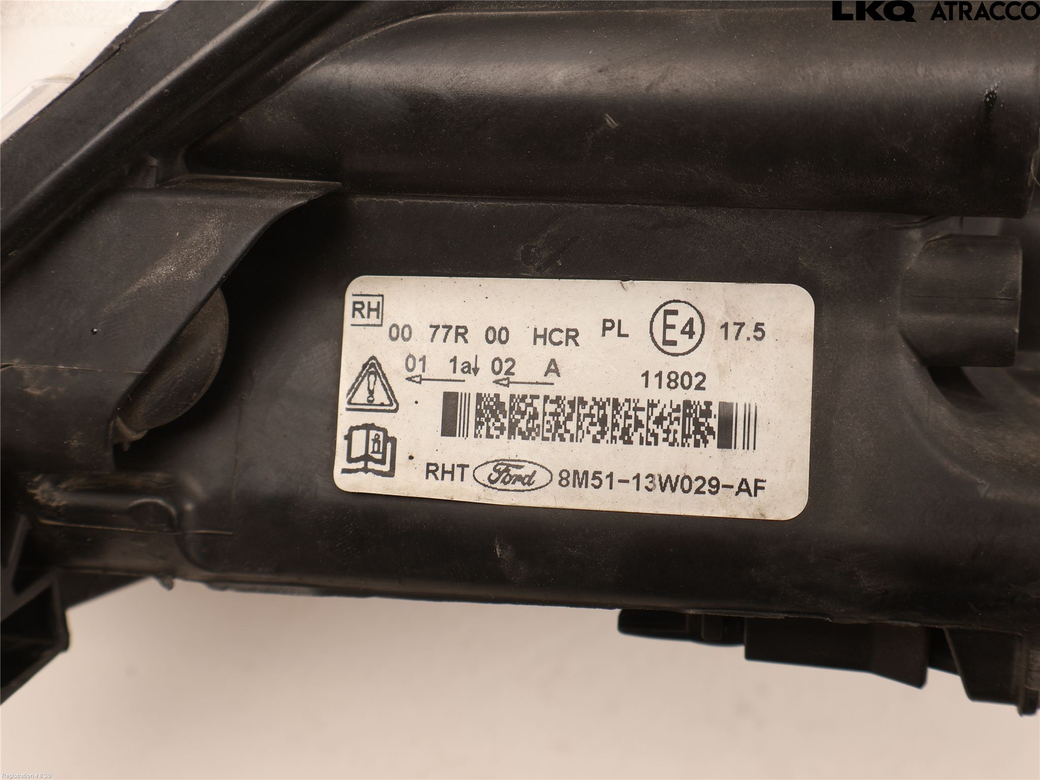 Ford FOCUS 08-11 Frontlykt Høyre
