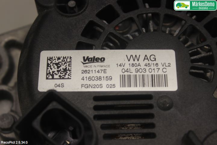 Audi A6/S6 4G 11-18 Dynamo