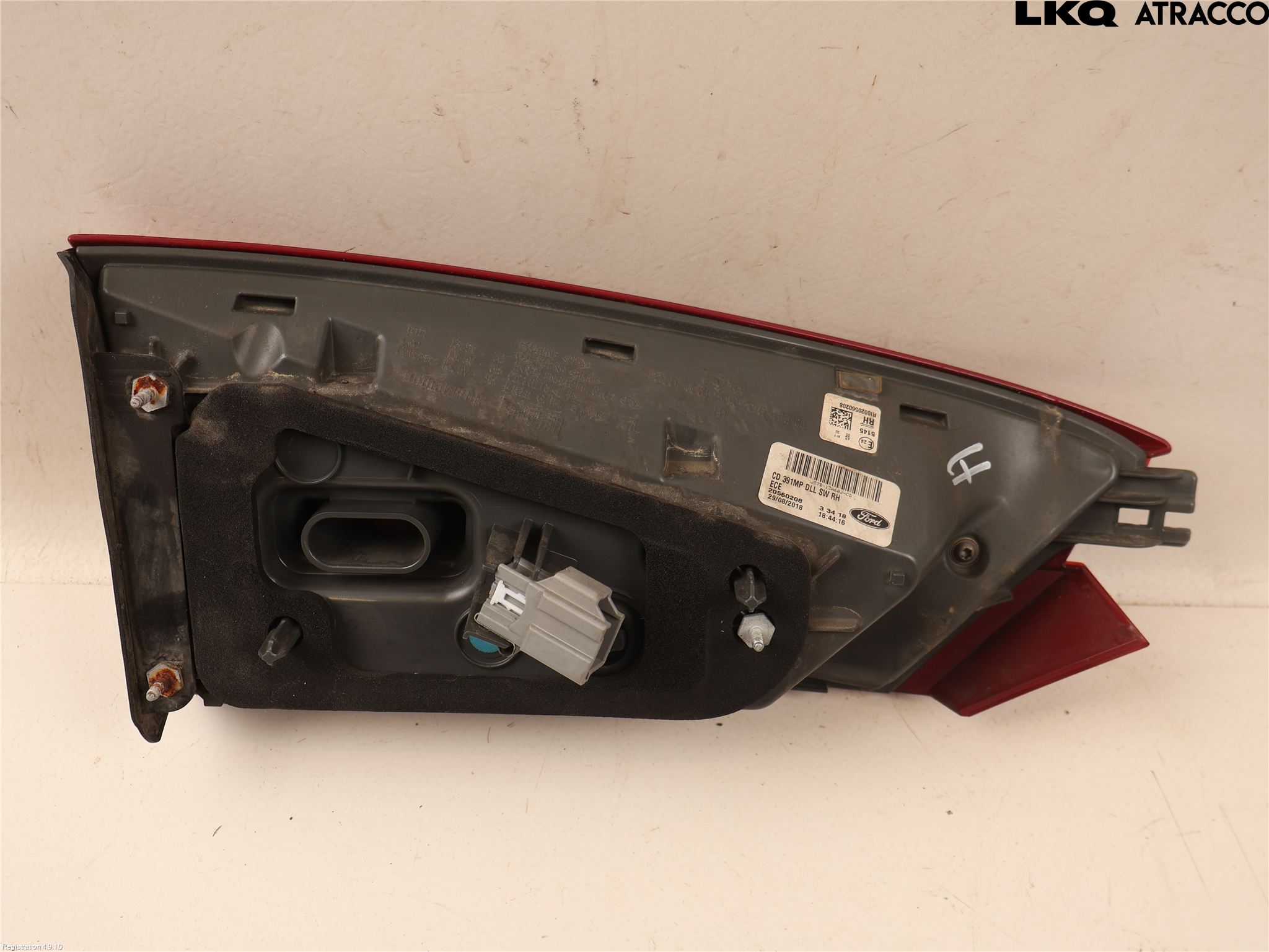 Ford MONDEO 15-22 Baklykt Høyre  På Luke(Indre)