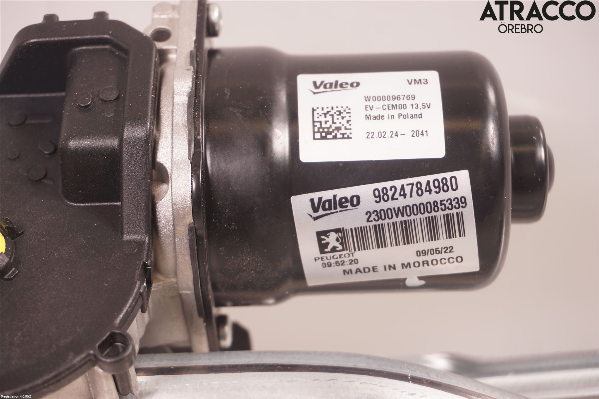 Citroen C4/E-C4 C4X/E-C4X III 21- Viskermotor Frontrute