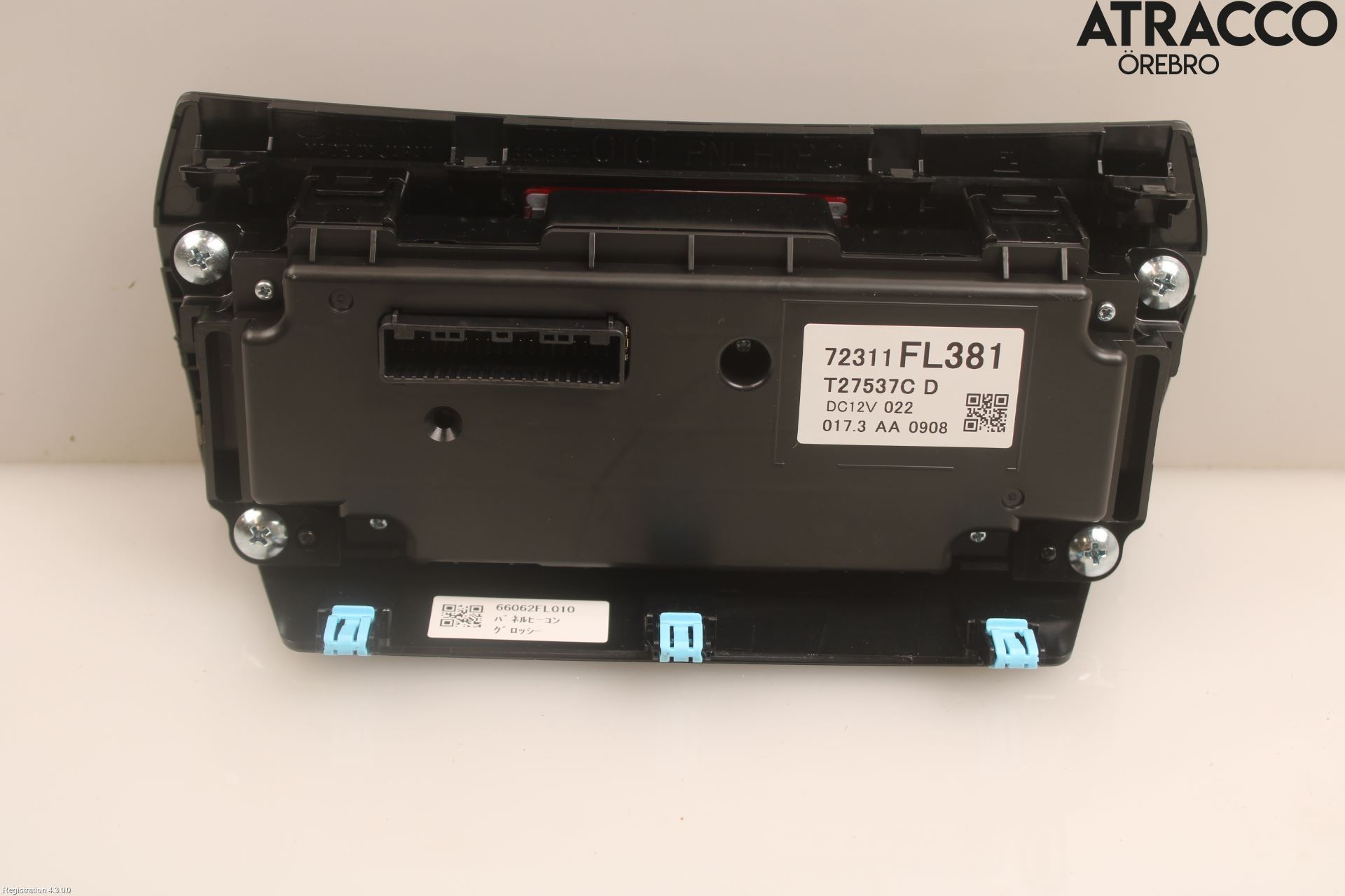 Subaru XV 18-22 Varme Ac Betjening-Display