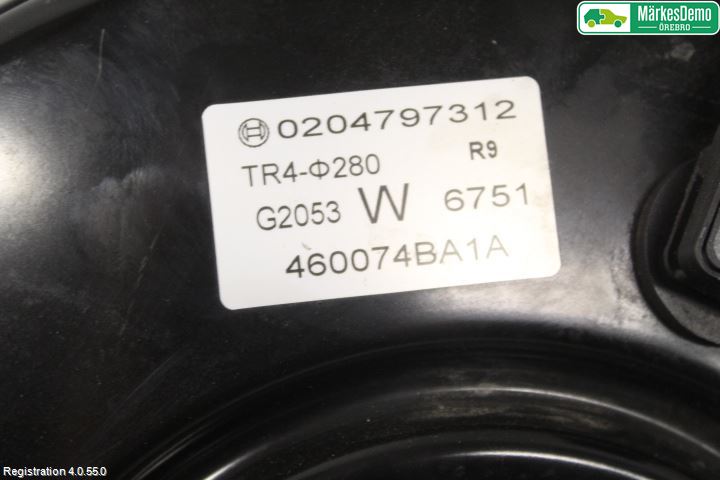 Nissan X-TRAIL 14-21 Bremseservo