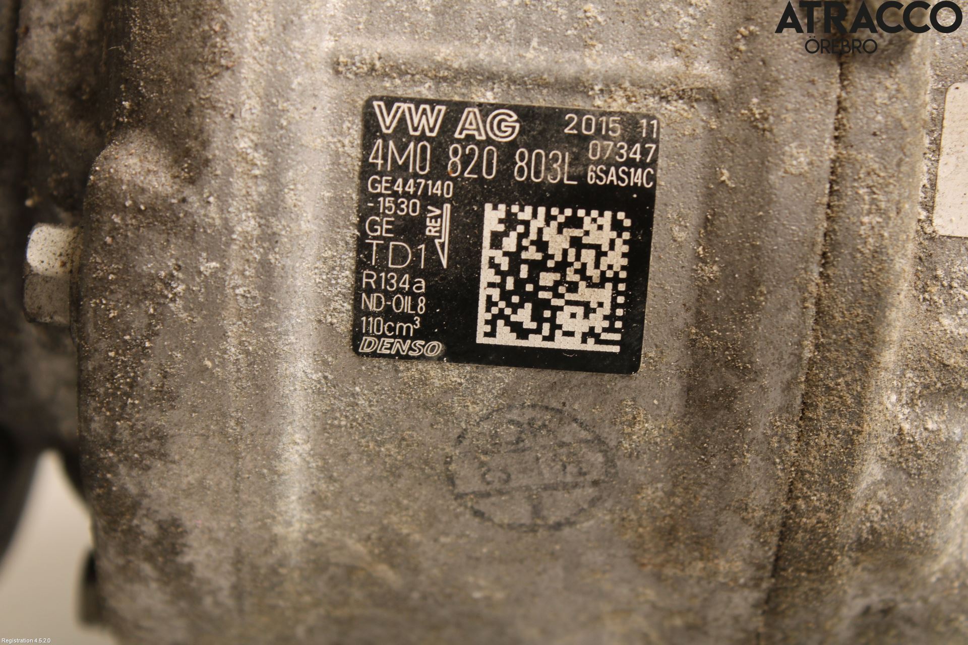 Audi A7/S7 4G 11-17 Varme Ac Kompressor
