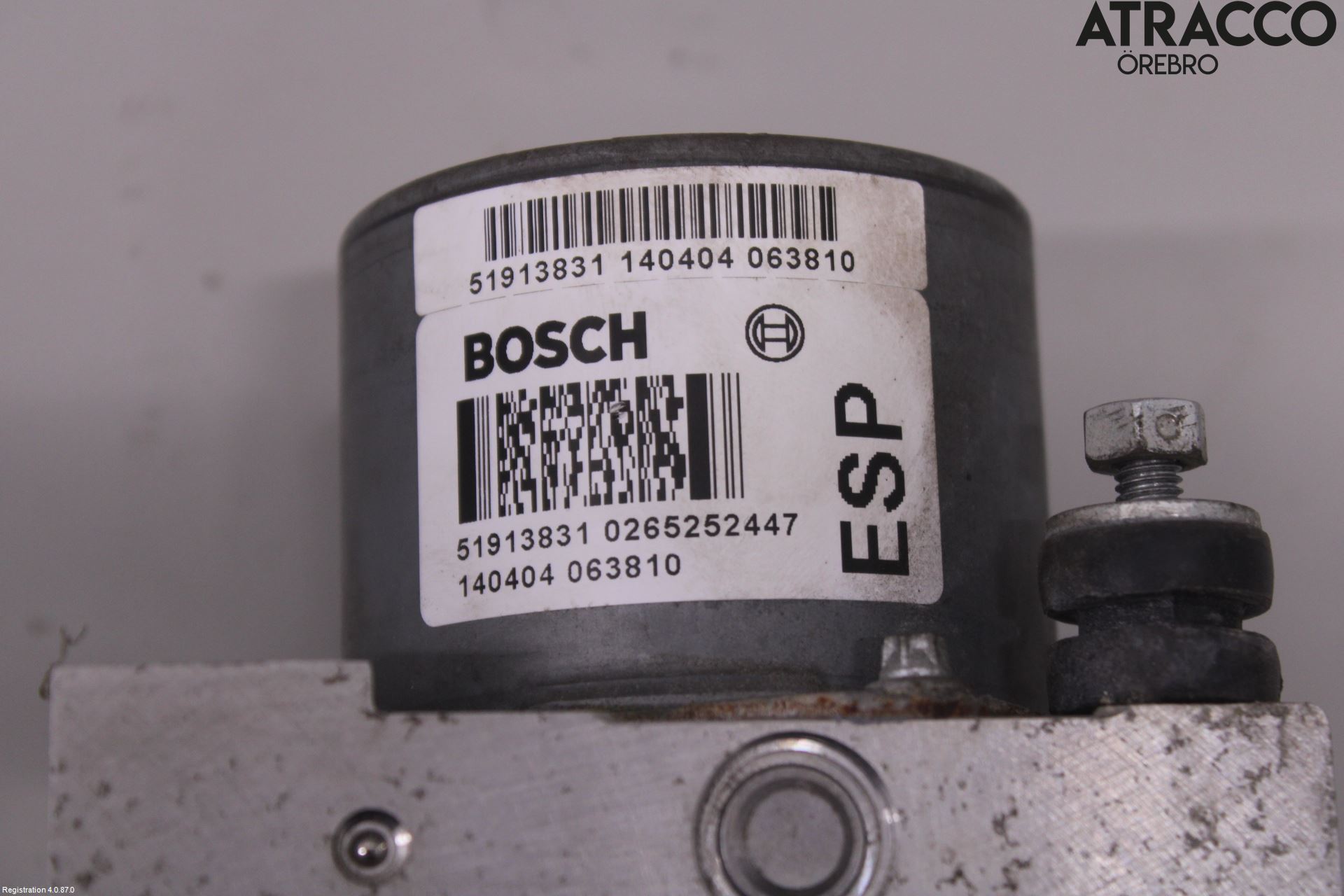 Fiat 500 07- Abs Hydraulikkaggregat