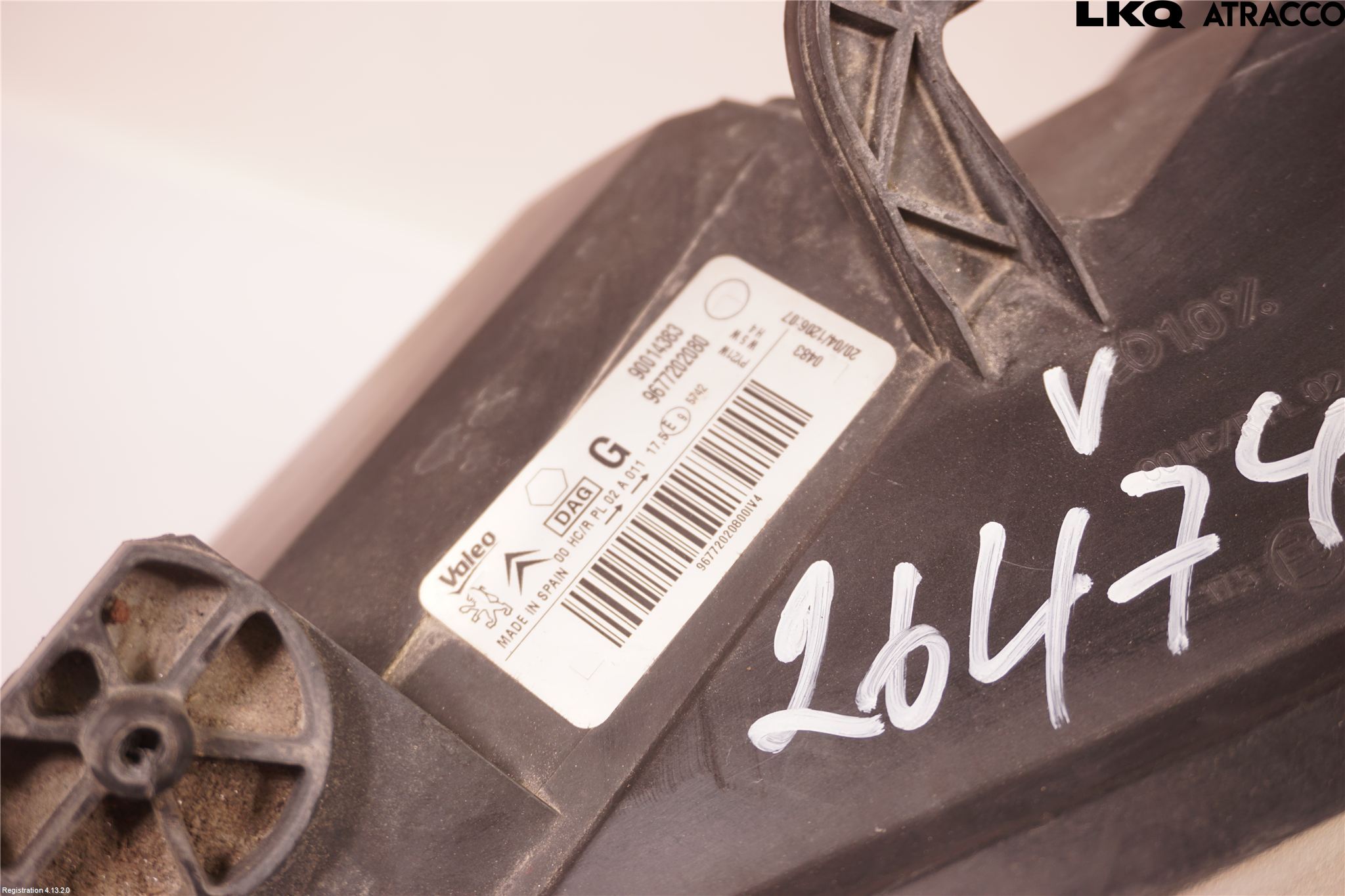 Citroen BERLINGO 08-18 Frontlykt Venstre