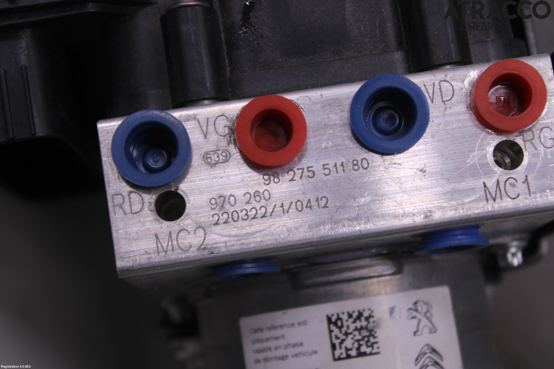 Citroen C5 AIRCROSS 19- Abs Hydraulikkaggregat