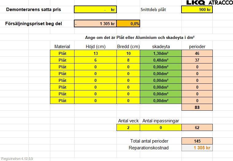 Mitsubishi OUTLANDER 13-21 Dør 4D Bak Venstre