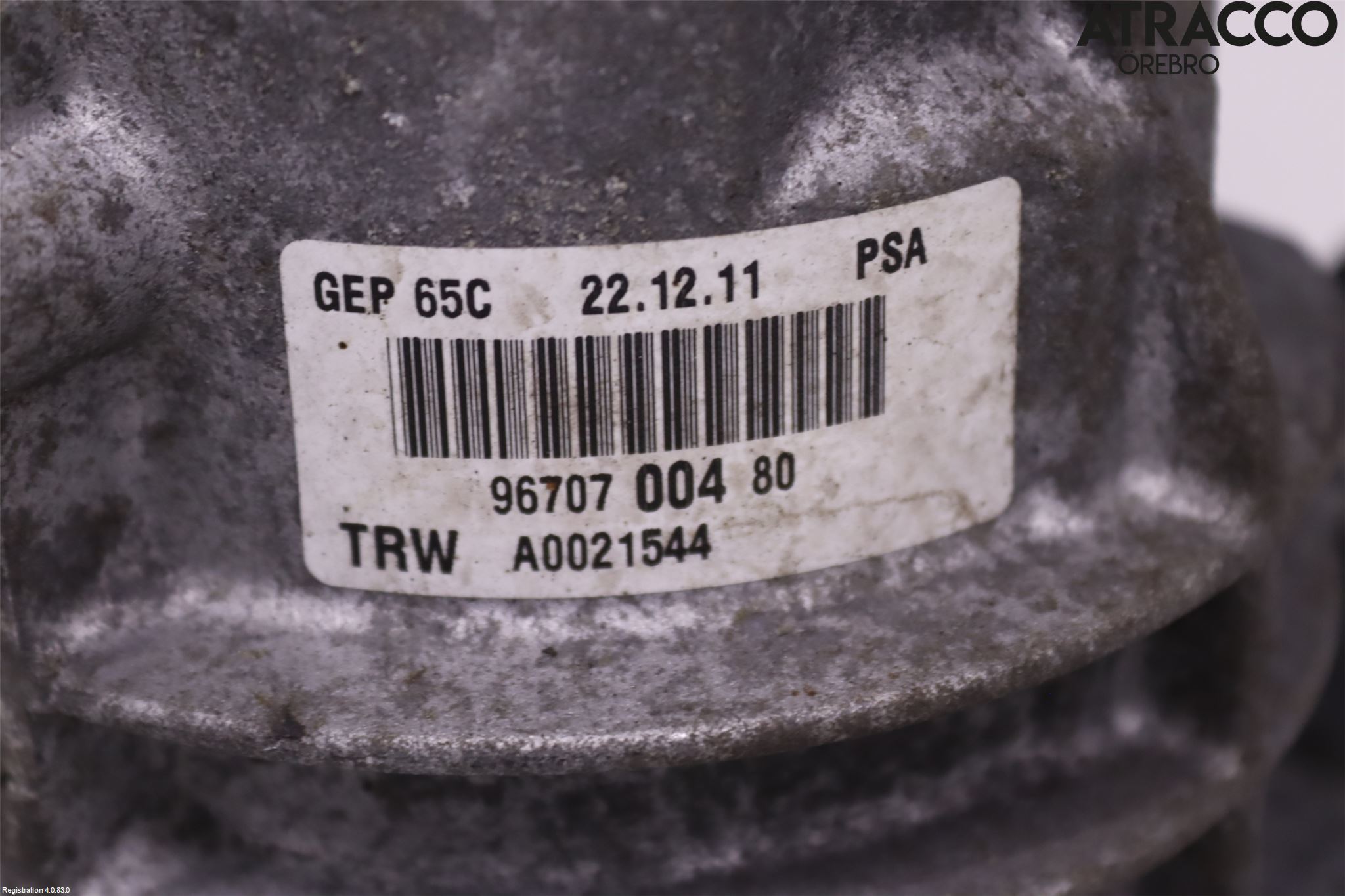 Peugeot RCZ Servostyring Eletrisk Pumpe