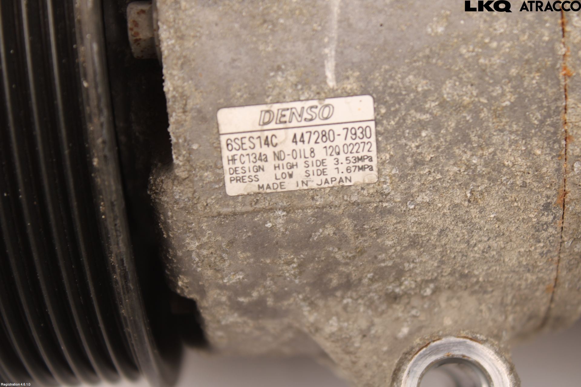 Toyota RAV4 13-18 Varme Ac Kompressor
