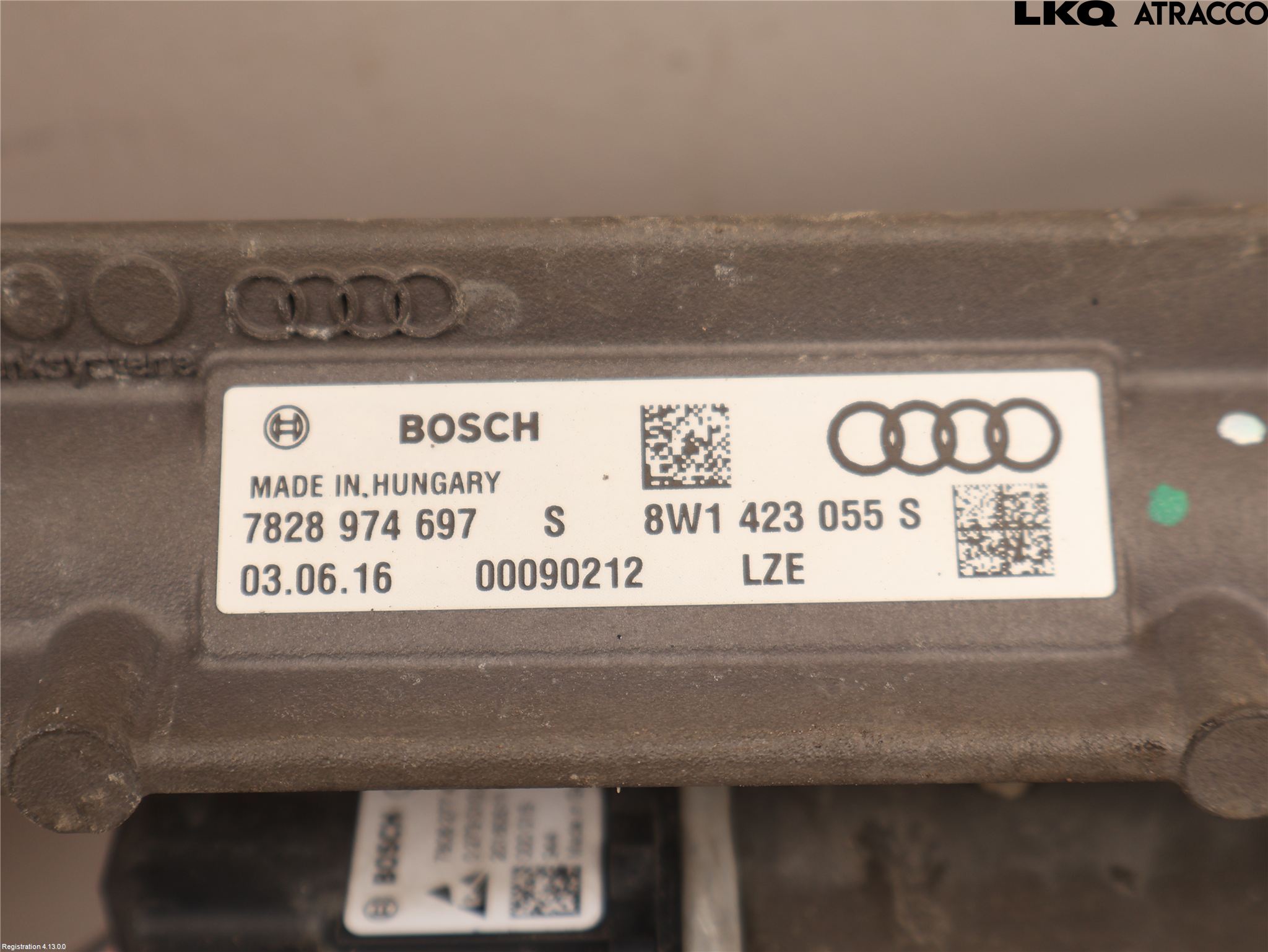 Audi A4/S4 B9 16-19 Styrväxel/Snäcka Elektrisk
