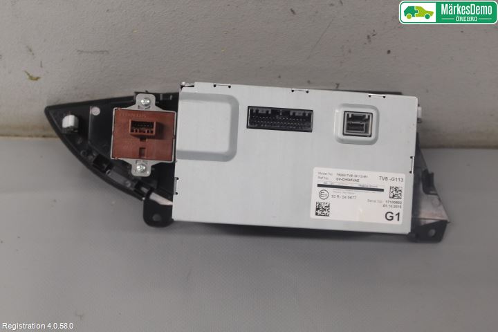Honda CIVIC 12-16 Instr Skjerm Dvd-Gps-Ac-Tlf