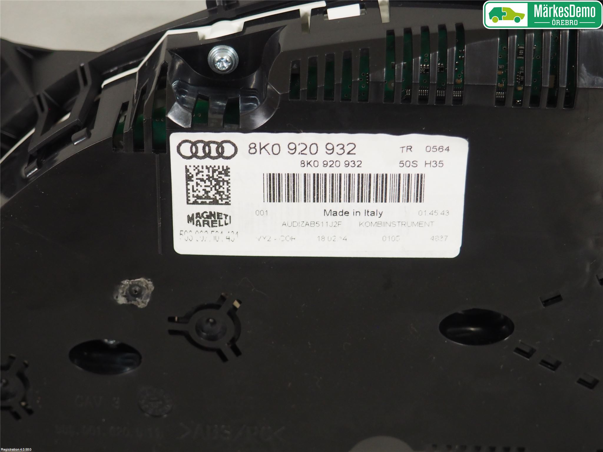 Audi A4 12-15 Instr Kombinert