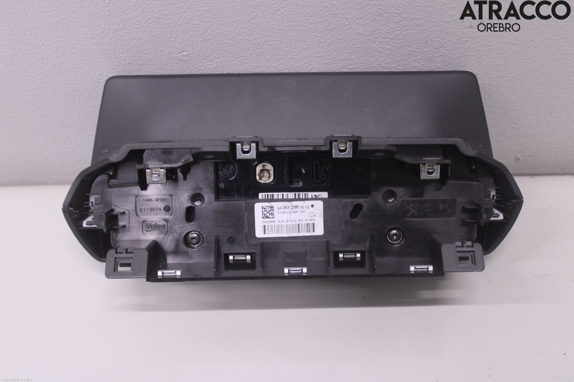 Peugeot 208/E-208 20- Instr Skjerm Dvd-Gps-Ac-Tlf
