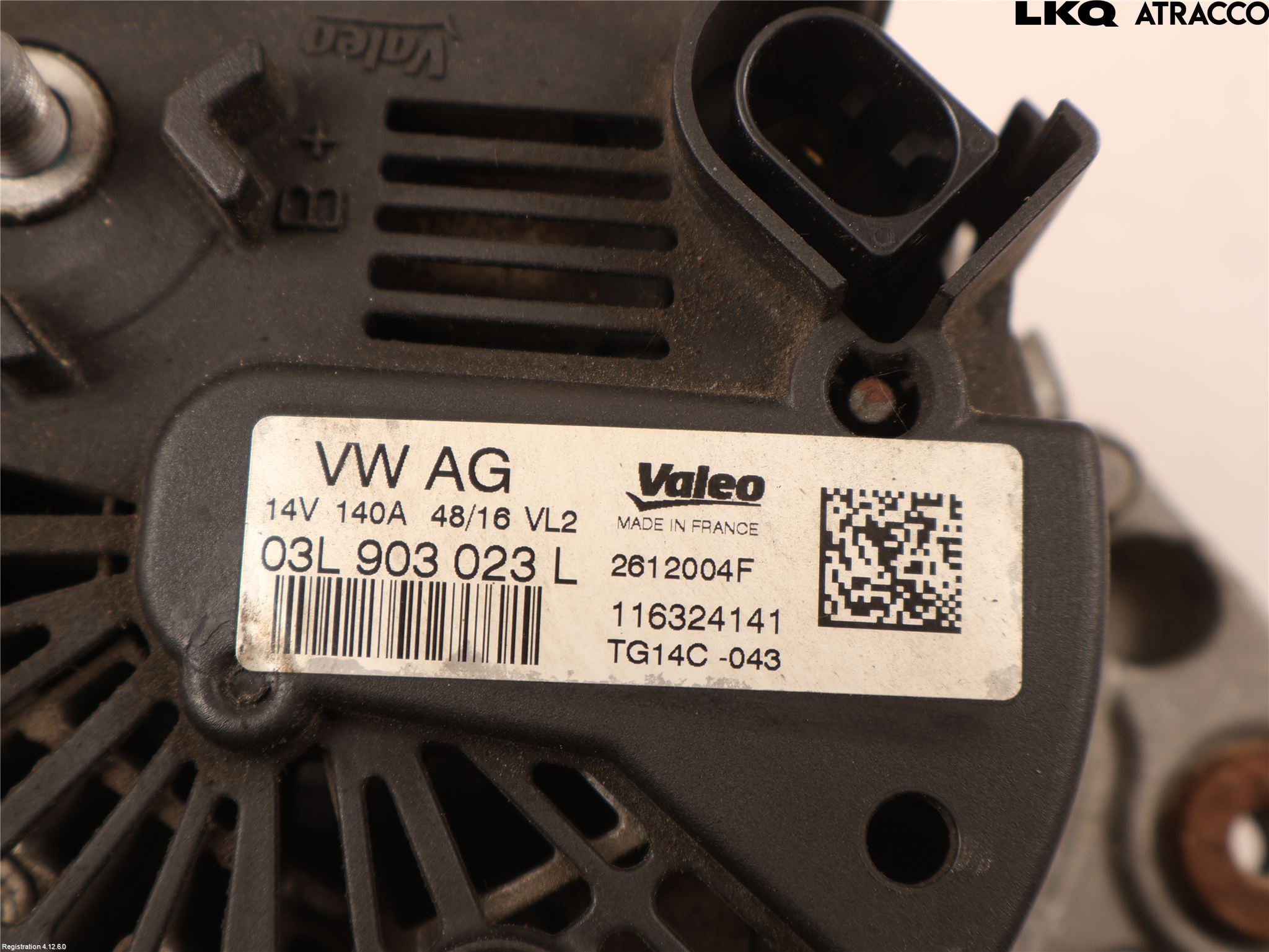 Volkswagen VW CADDY 16-20 Dynamo