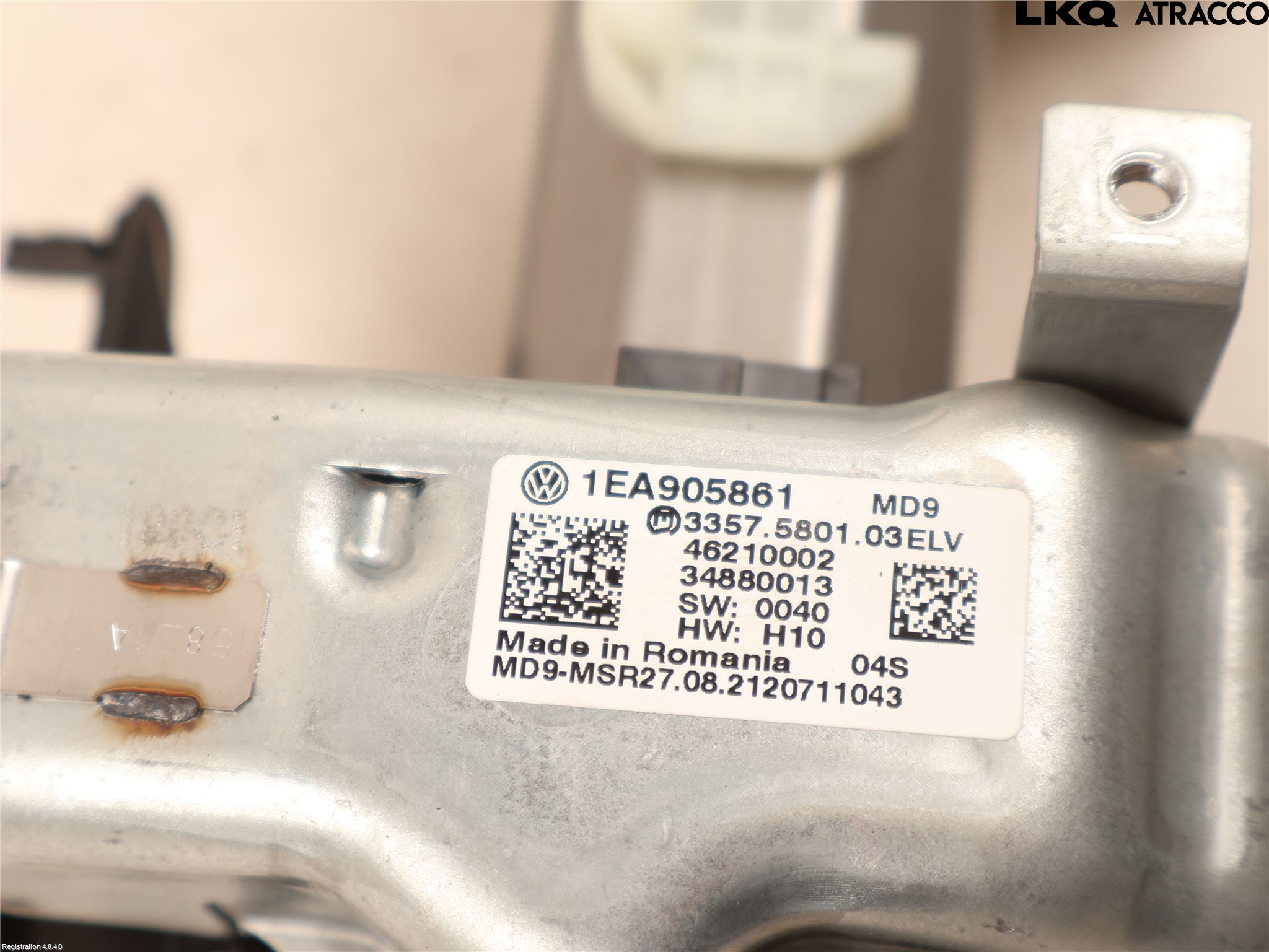 Volkswagen VW ID.3 21- Rattakselaggregat Justerbart
