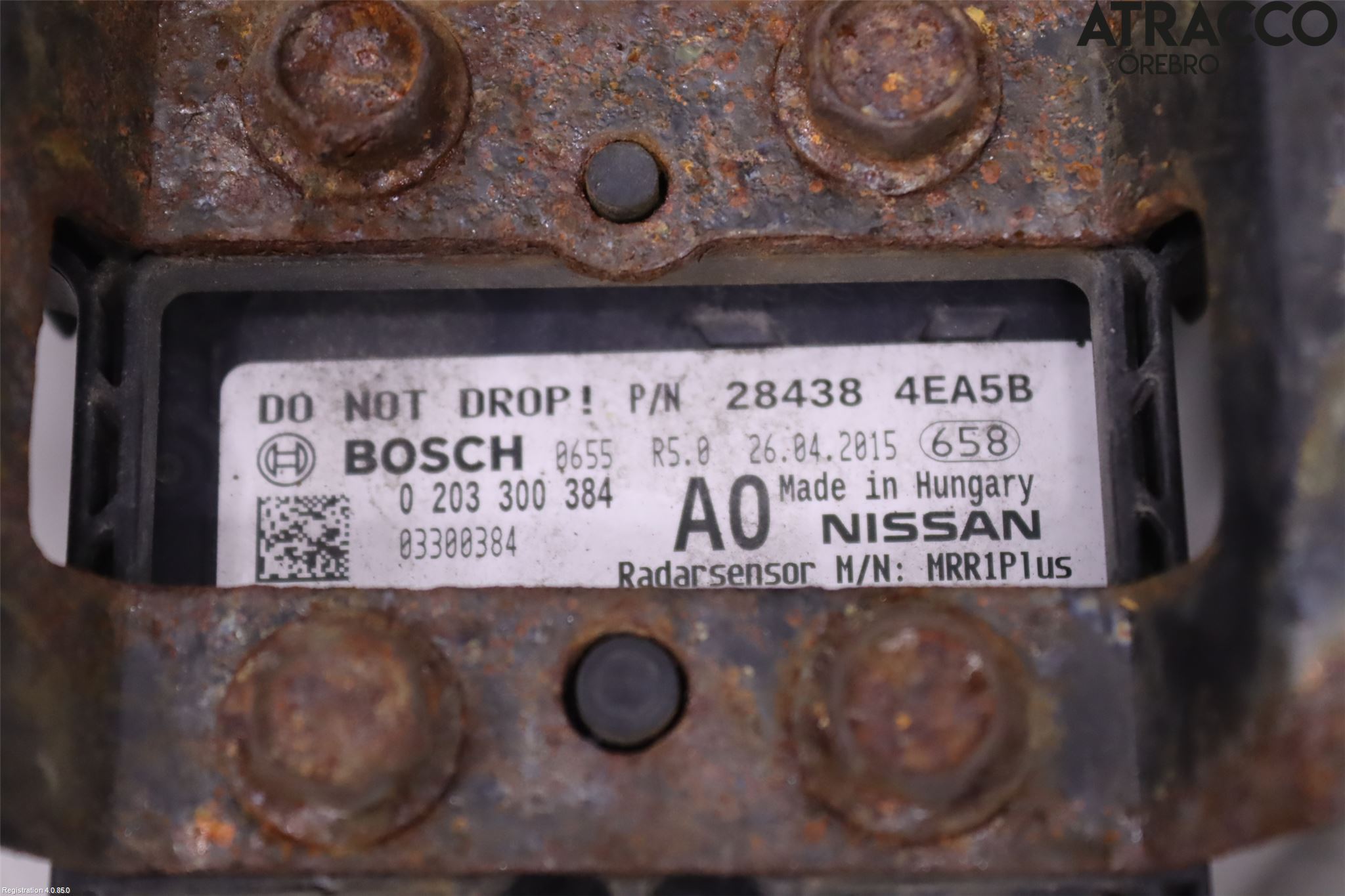 Nissan QASHQAI 14-17 Sensor Kollisjonsbeskyttelse