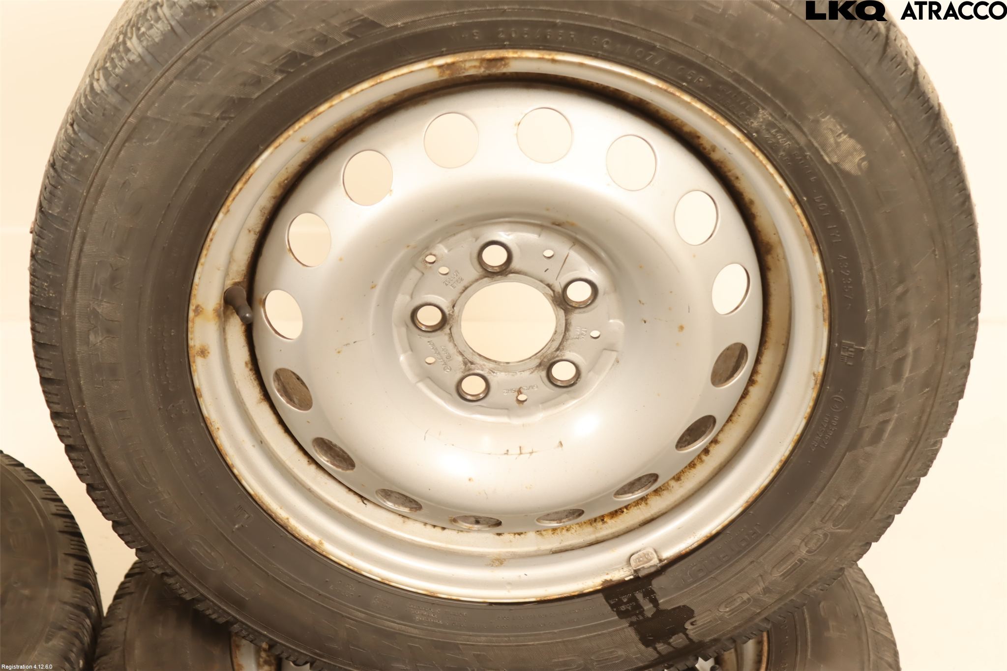 Mercedes-Benz MB VITO/V-KLASS (W640,W447,W448) 14- Dekk Vinter På Stål Felg 4Stk