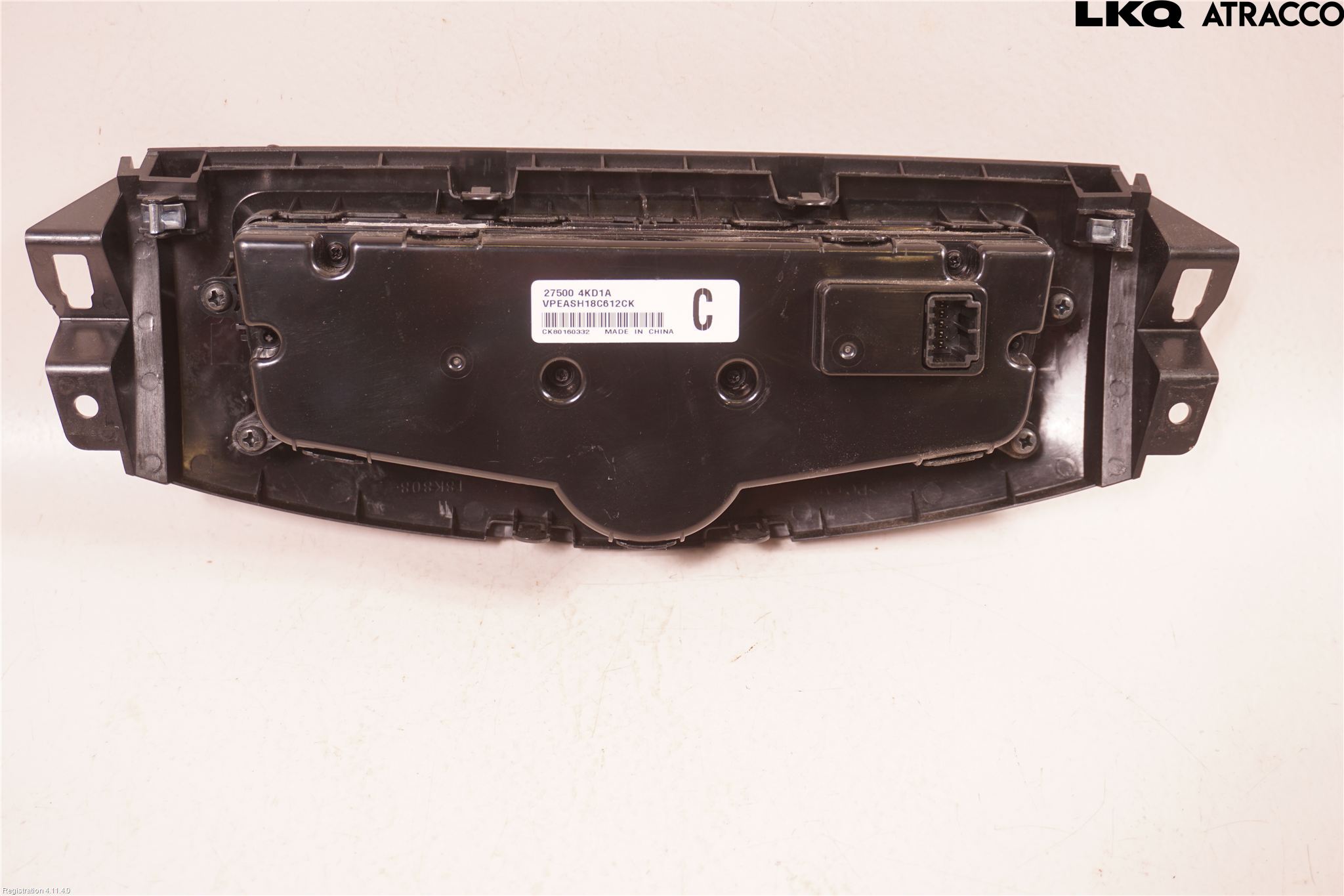 Nissan NAVARA, TREK-1 17-21 Varme Ac Betjening-Display