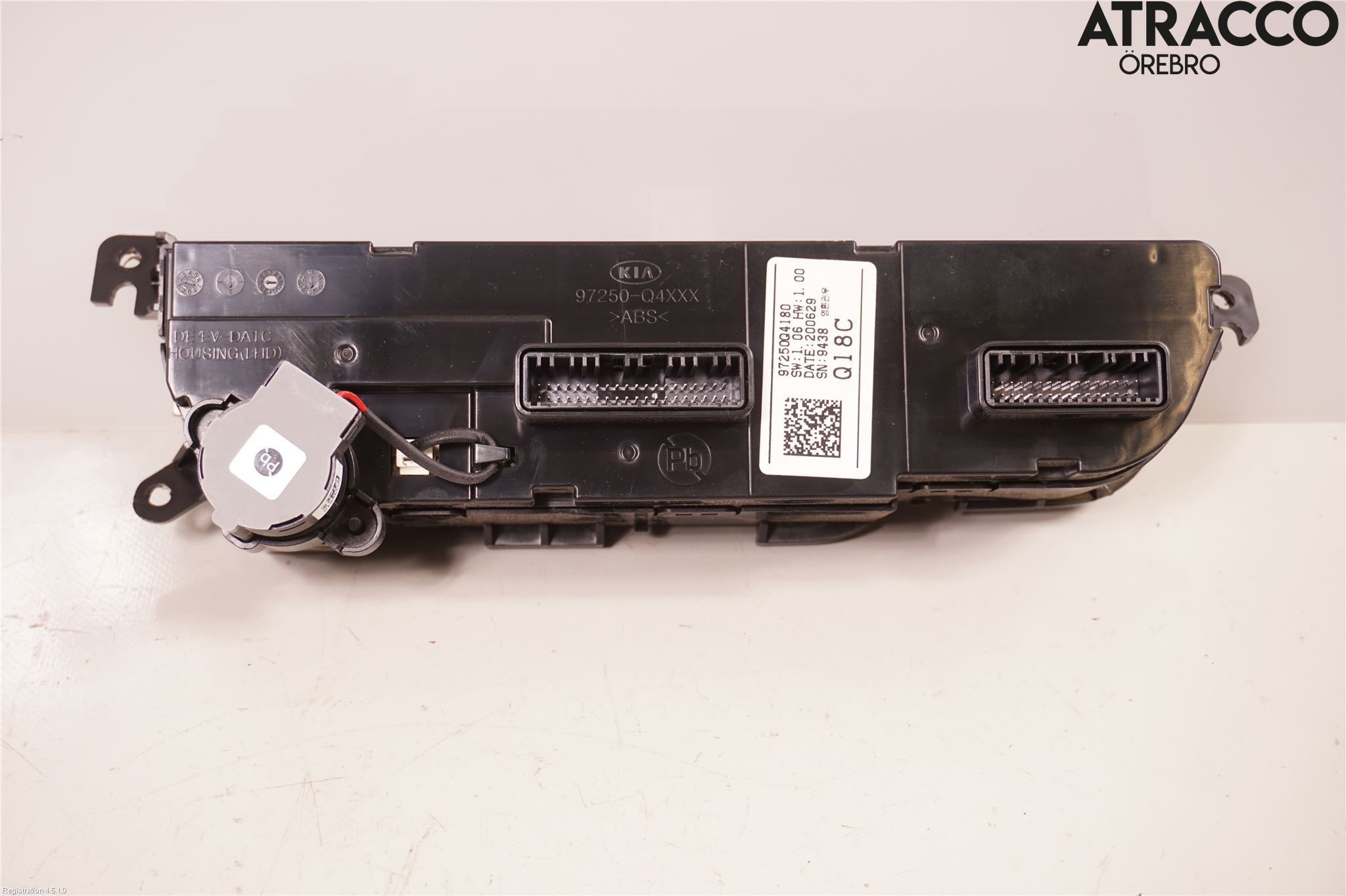 Kia NIRO (DE) 17-22 Varme Ac Betjening-Display