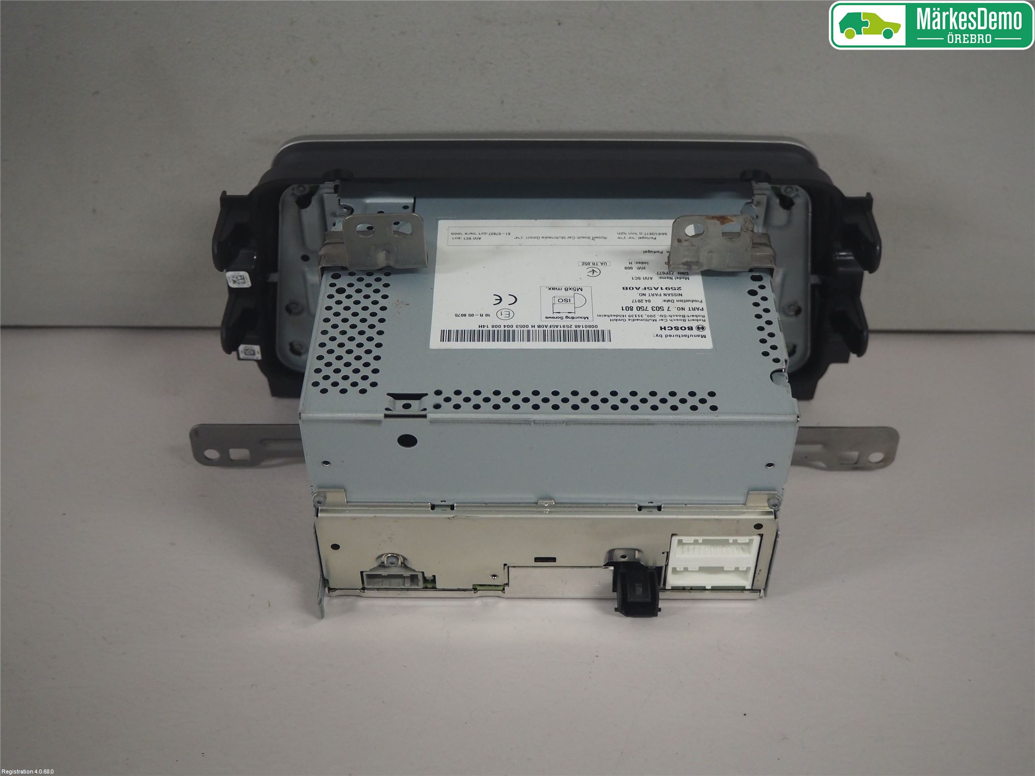 Nissan MICRA 17- Stereo Radio Med Cd