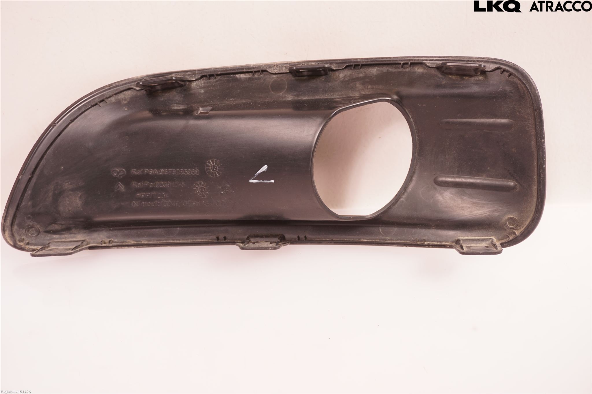 Citroen C4 II 11-18 Frontlykt Kurve-Tåkelys Ramme