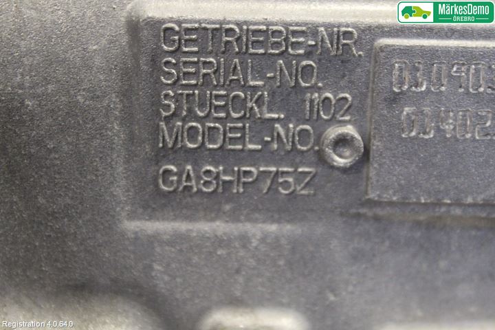 Alfa GIULIA Gearkasse Automat