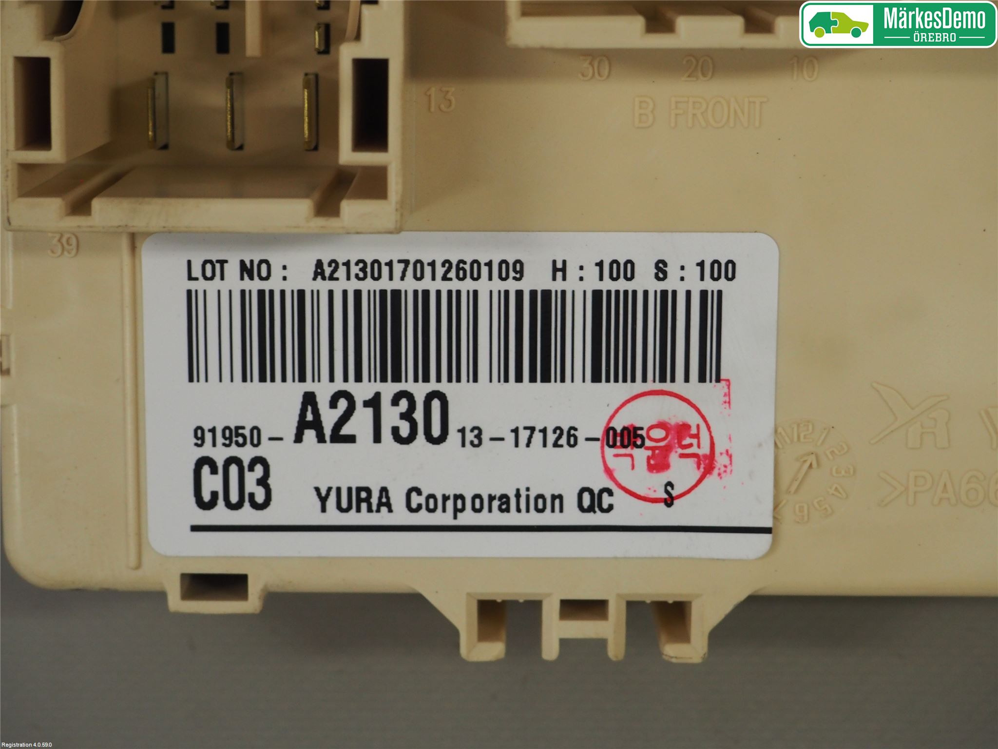 Kia CEED 12-18 Sikringsboks - Elsentral