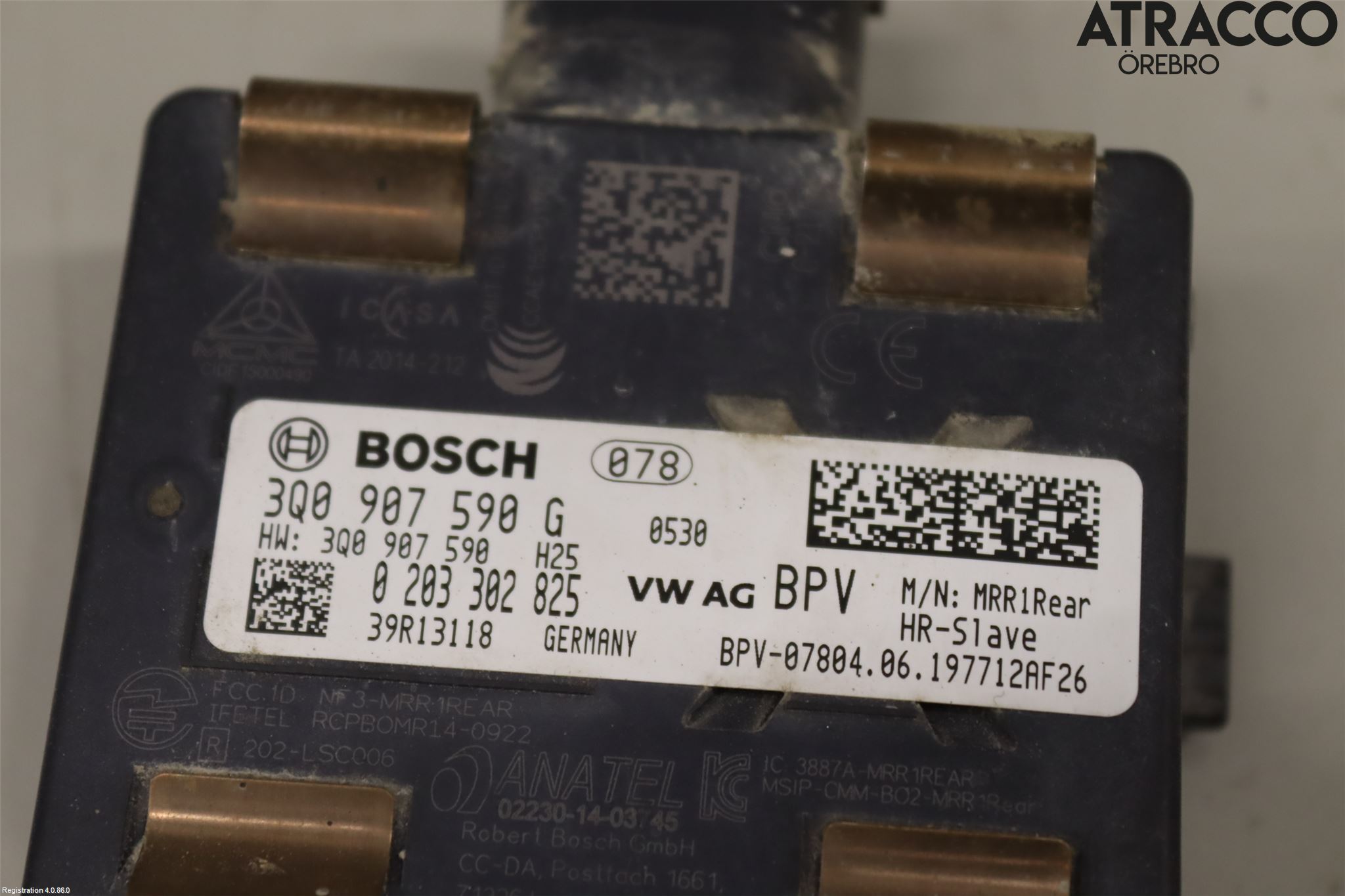 Volkswagen VW TIGUAN 16-24 Sensor Kollisjonsbeskyttelse