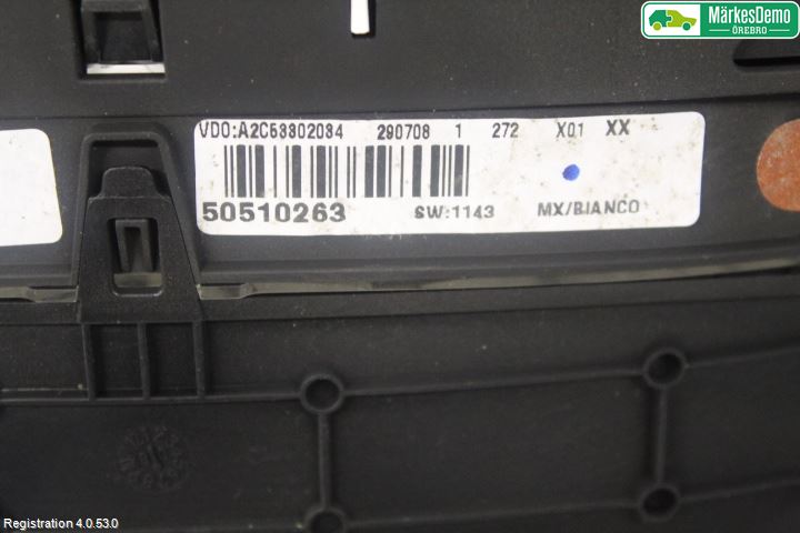 Alfa Mi.To 09-17 Instr Kombinert