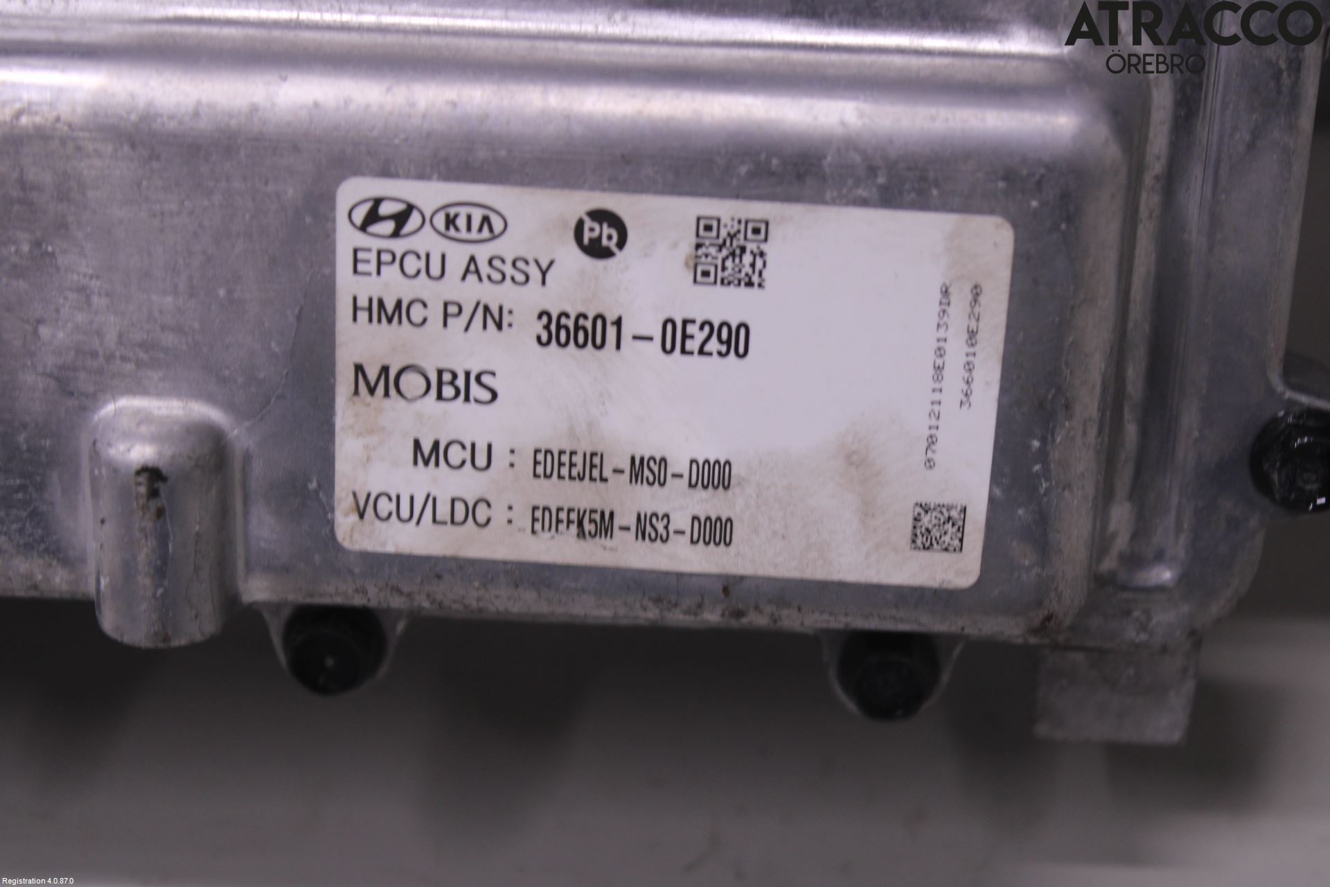 Kia NIRO (DE) 17-22 Batterilader Hybrid