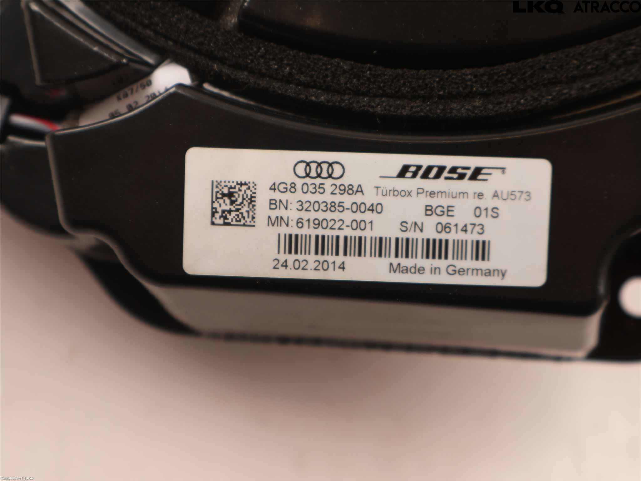 Audi A7/S7 4G 11-17 Innr Høyttaler