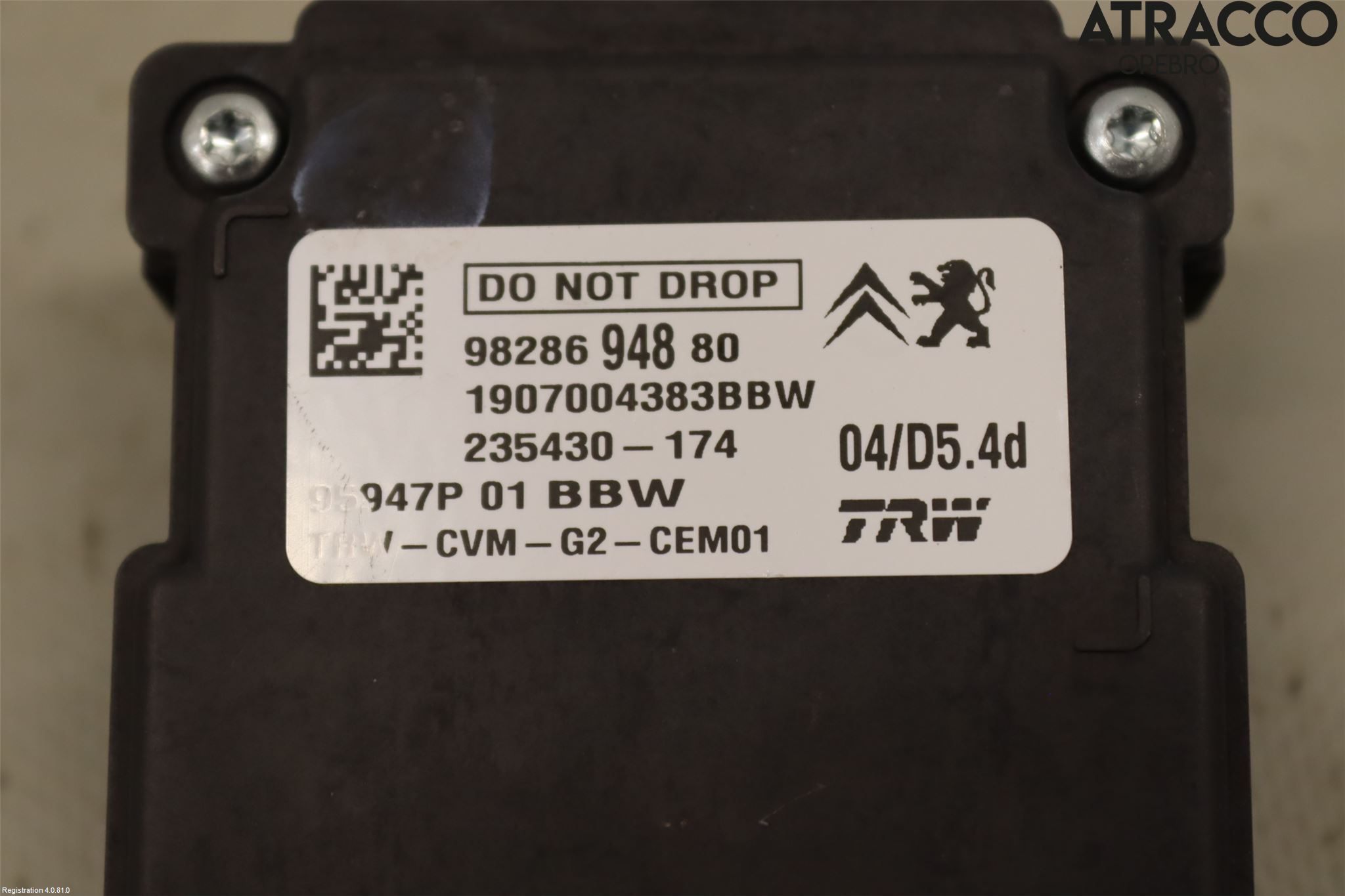 Peugeot 308 14-21 Sensor Kollisjonsbeskyttelse