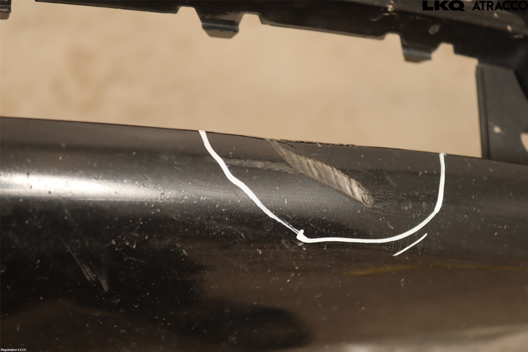 Audi A4/S4 05-07 Støtfanger Foran Plastdeksel