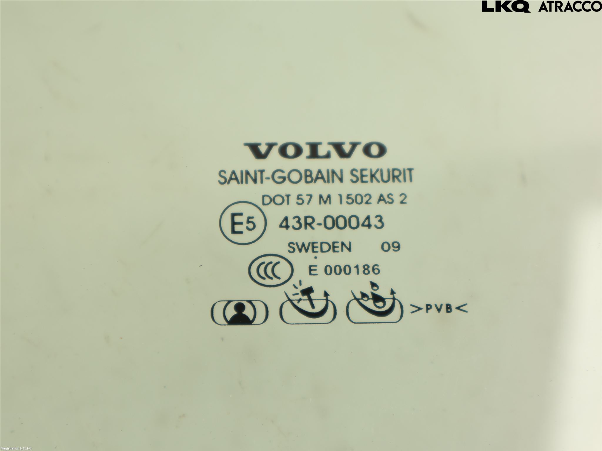 Volvo XC60 09-13 Dørrute Foran Venstre 4 Dørs