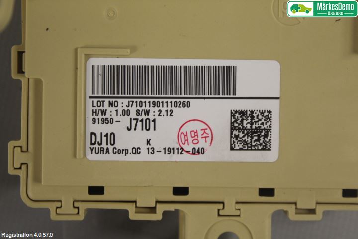 Kia CEED/CEED SW 19- Sikringsboks - Elsentral