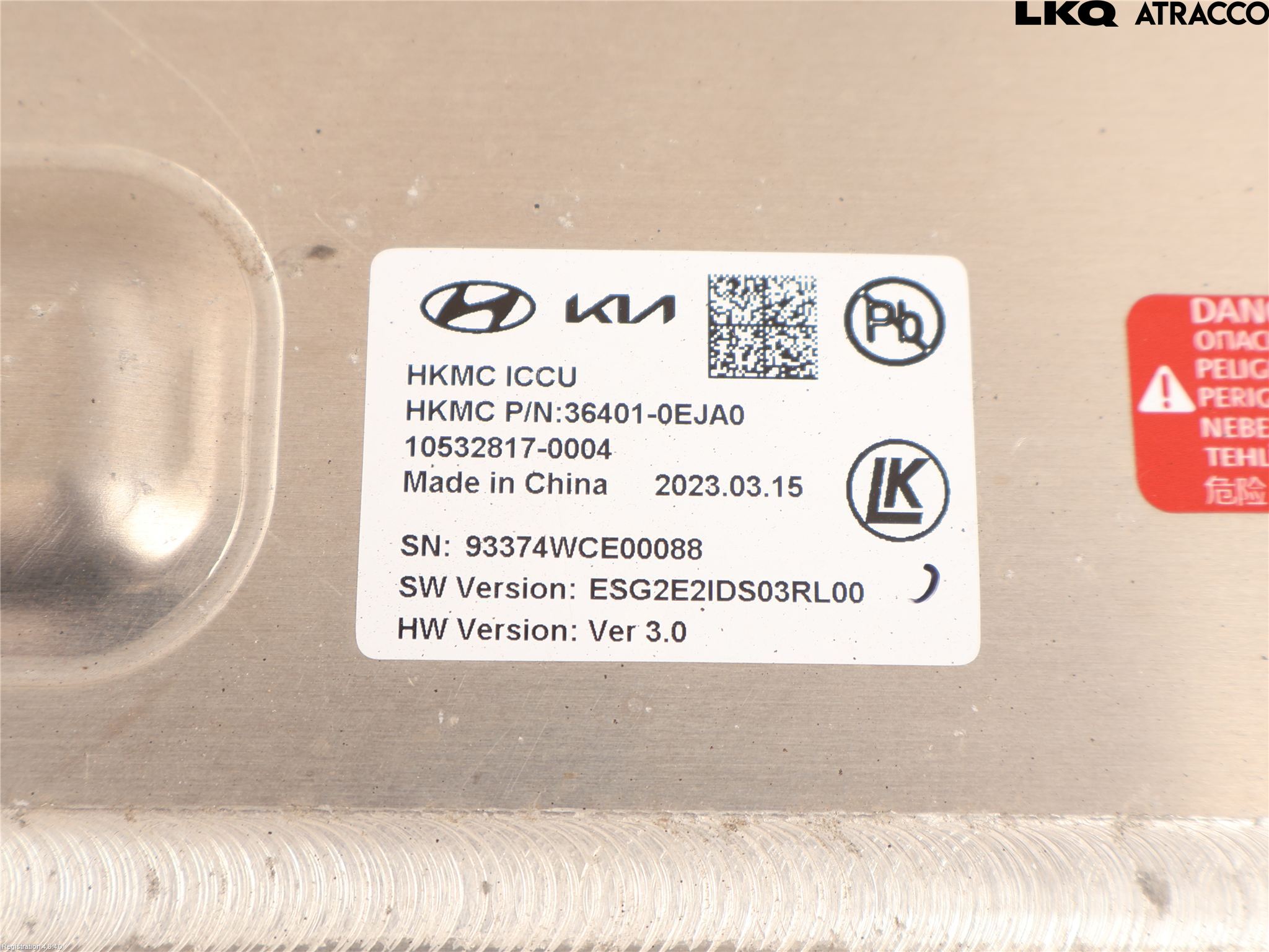 Kia NIRO (SG2) 23- Batterilader Hybrid