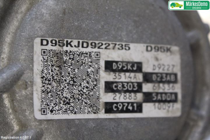 Kia NIRO (DE) 17-22 Gearkasse Automat