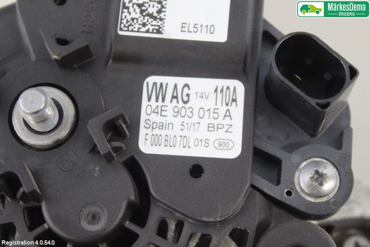 Volkswagen VW POLO VI 18->> Dynamo