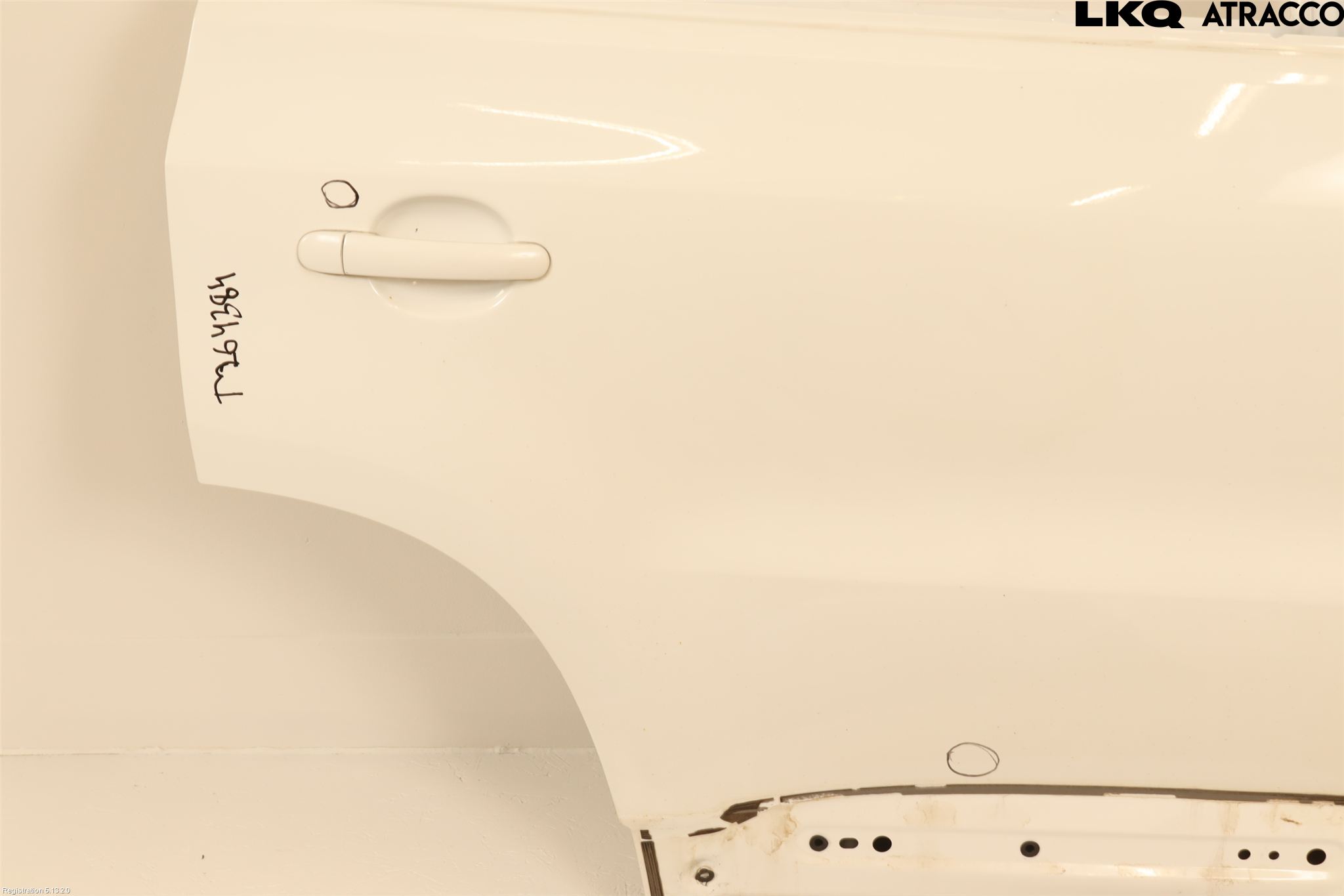 Volkswagen VW TIGUAN 07-16 Dør 4D Bak Høyre